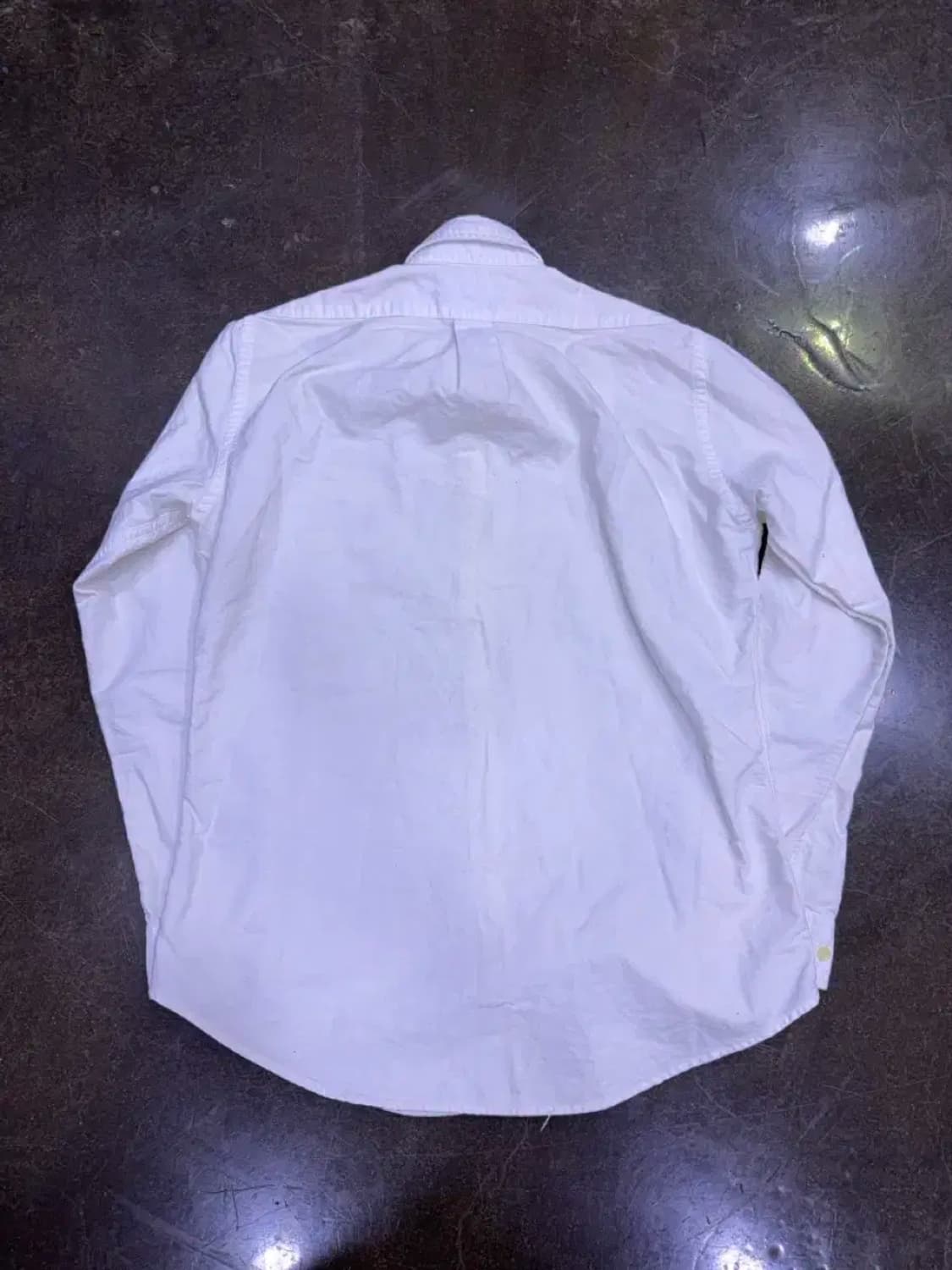 폴로 랄프로렌 커스텀핏 옥스포드 셔츠 화이트 셔츠 S 상품이미지2