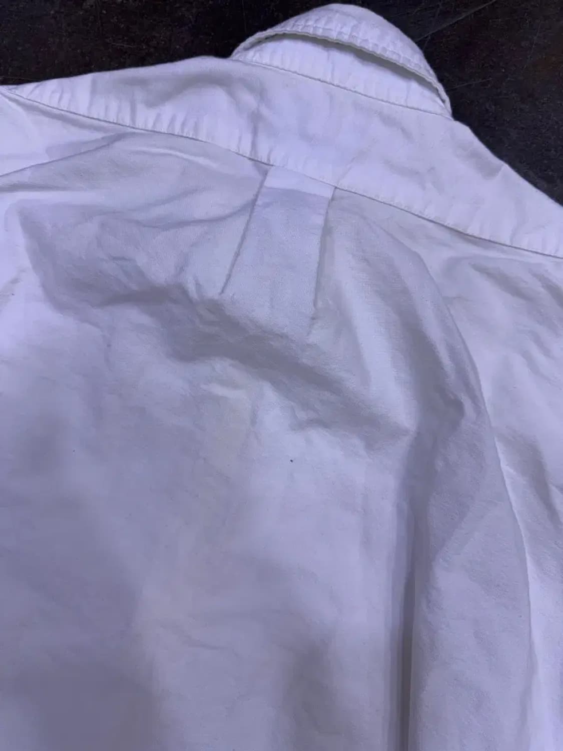 폴로 랄프로렌 커스텀핏 옥스포드 셔츠 화이트 셔츠 S 상품이미지6