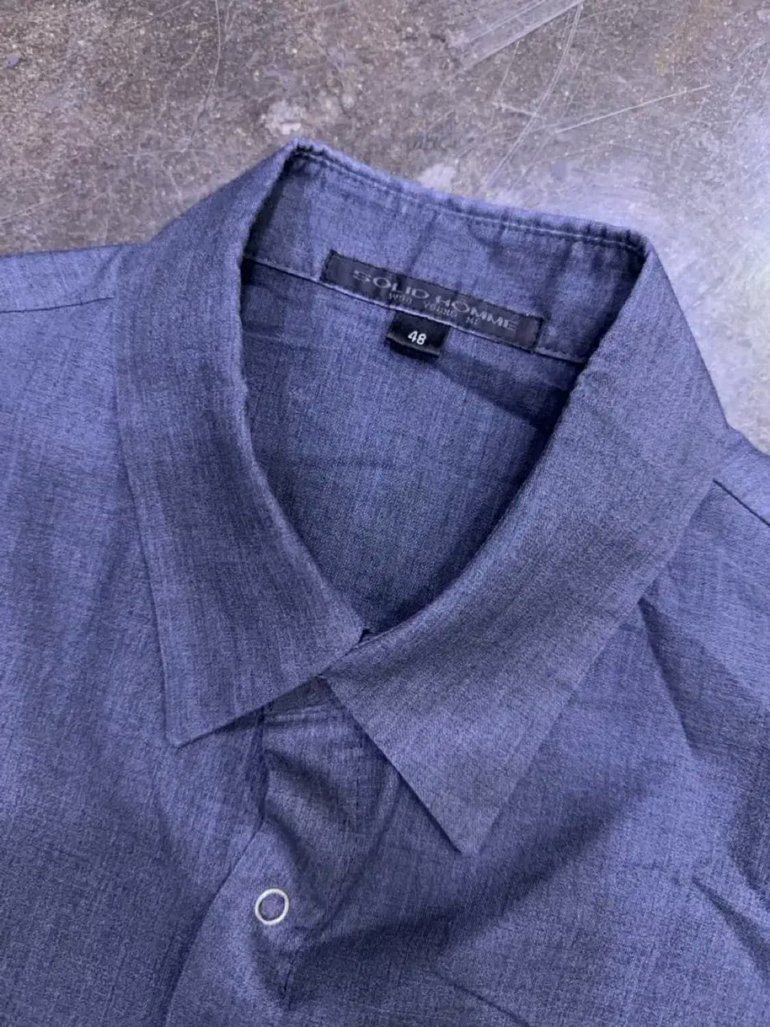 솔리드옴므 우영미 크롭 셔츠 자켓 48 상품이미지3