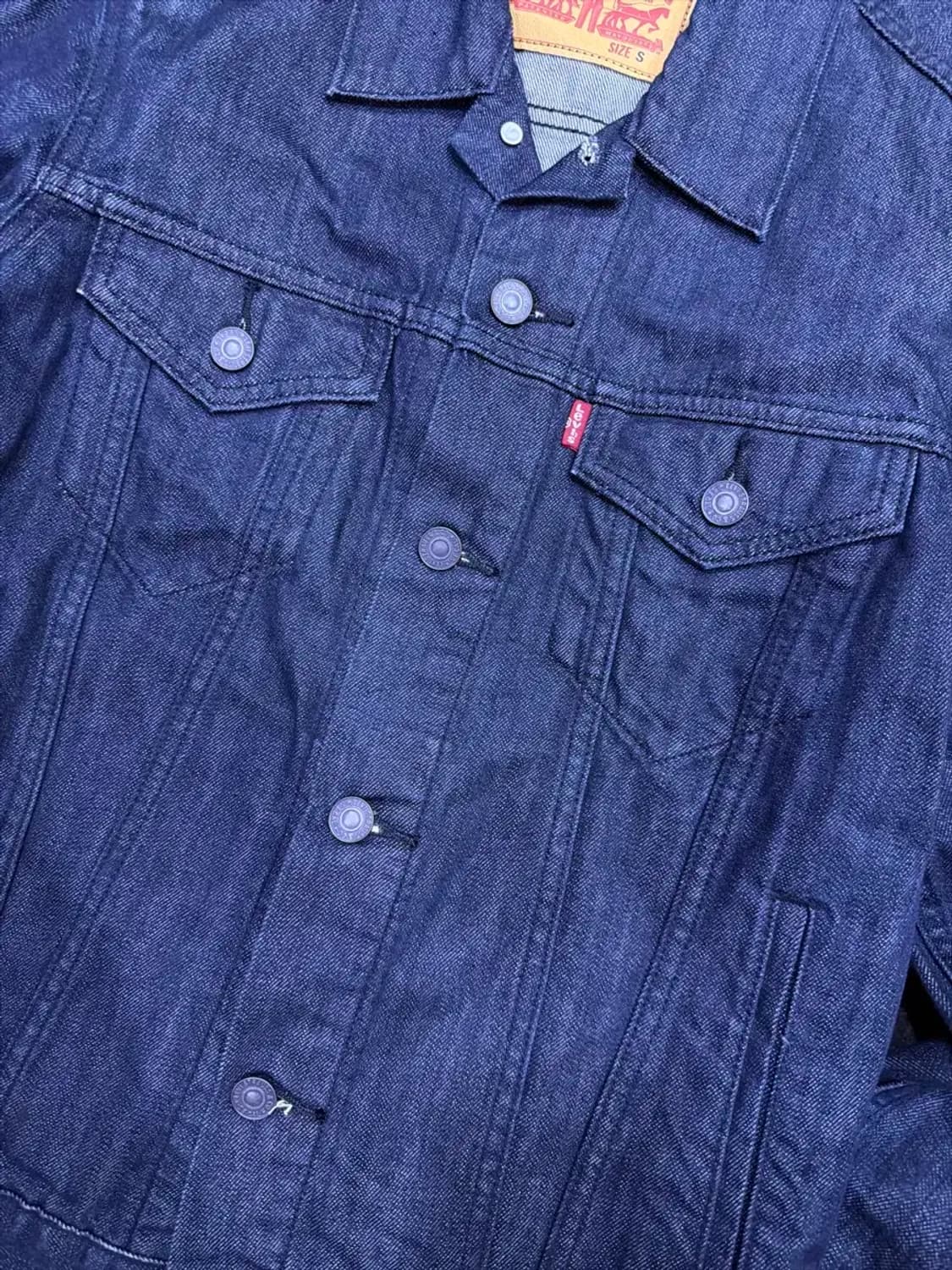 리바이스 데님 트러커 자켓 청자켓 S 상품이미지4