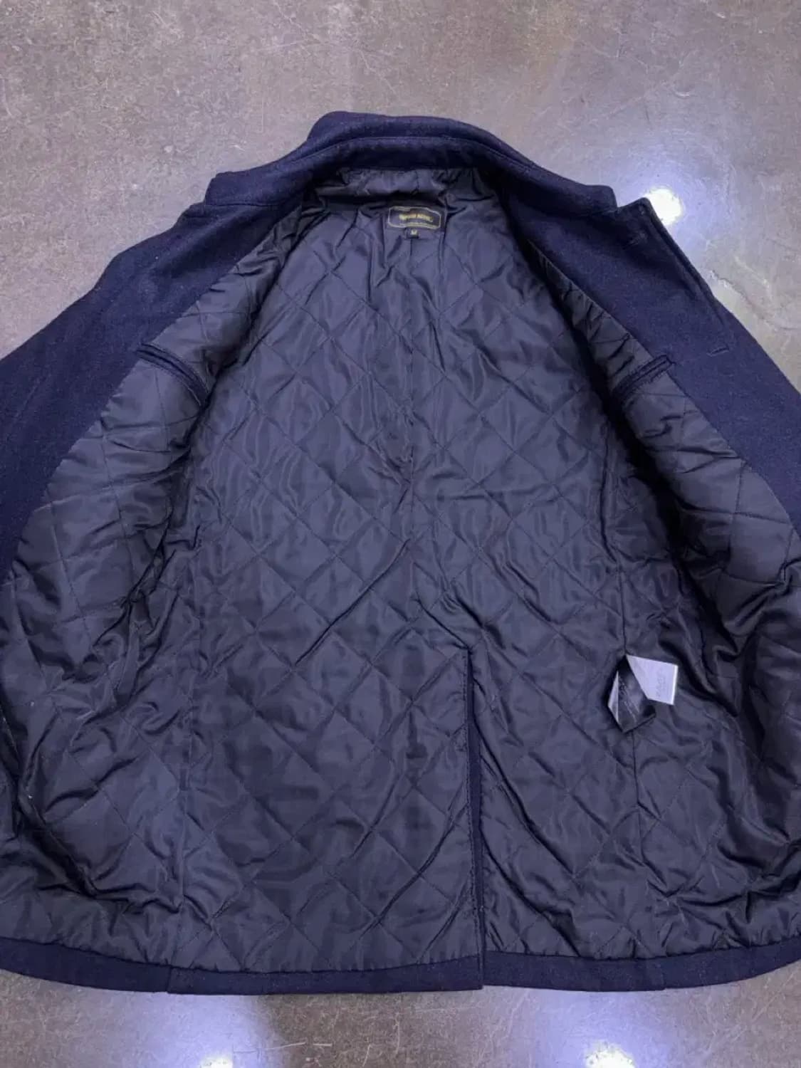 유니폼브릿지 울 포켓 하프코트 M 상품이미지7