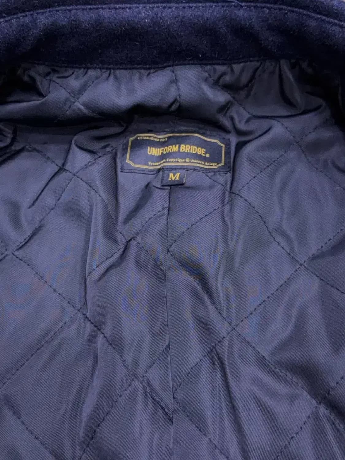 유니폼브릿지 울 포켓 하프코트 M 상품이미지8