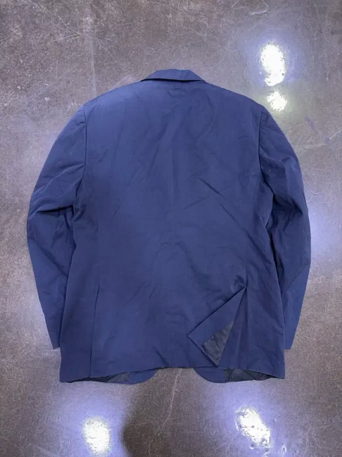 폴로 랄프로렌 캐쥬얼 피크드 라펠 네이비 블레이저 자켓 42 상품이미지2