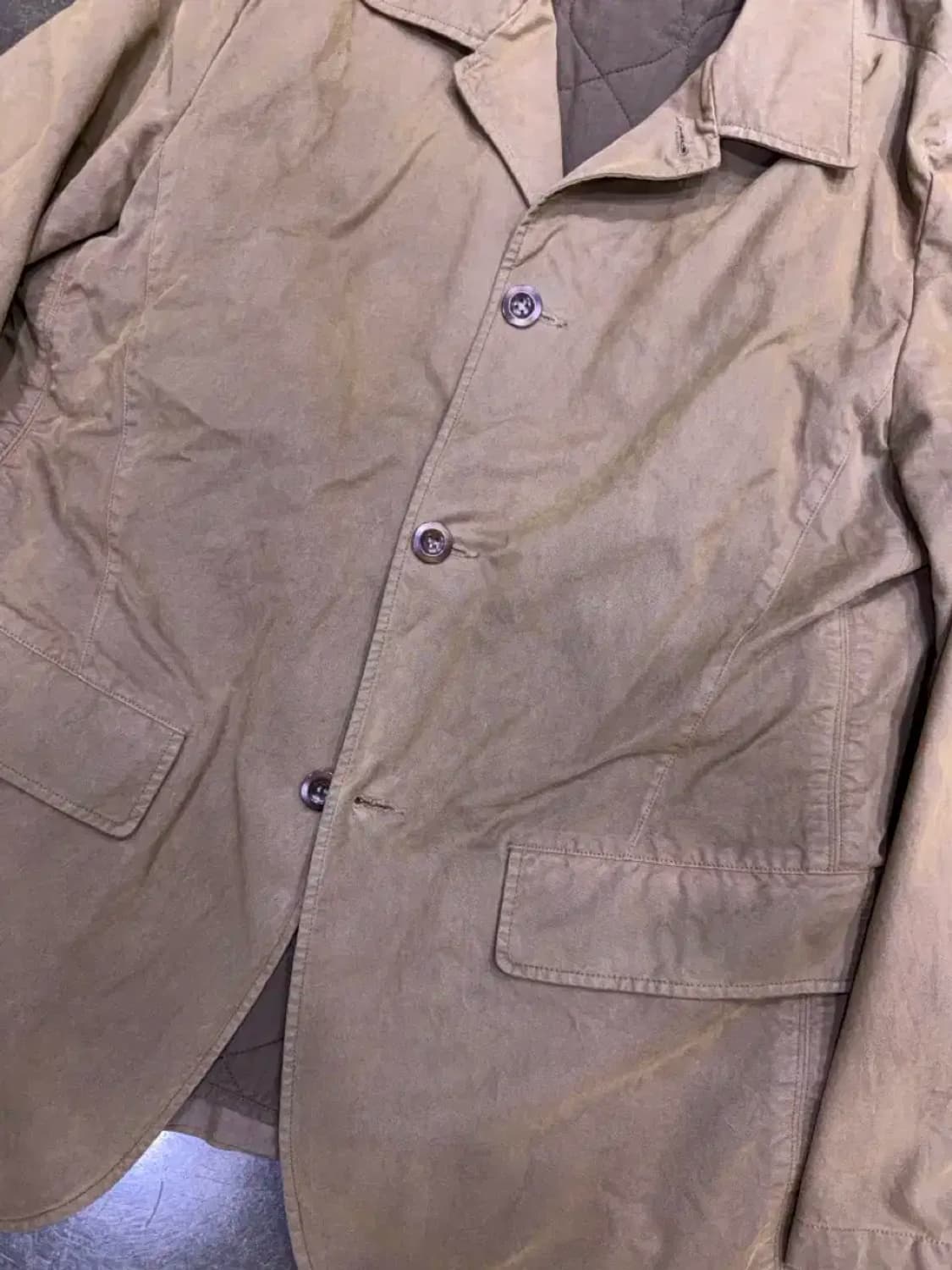 CP 컴퍼니 초어 워크자켓 코트 빈티지 브라운 103 상품이미지4