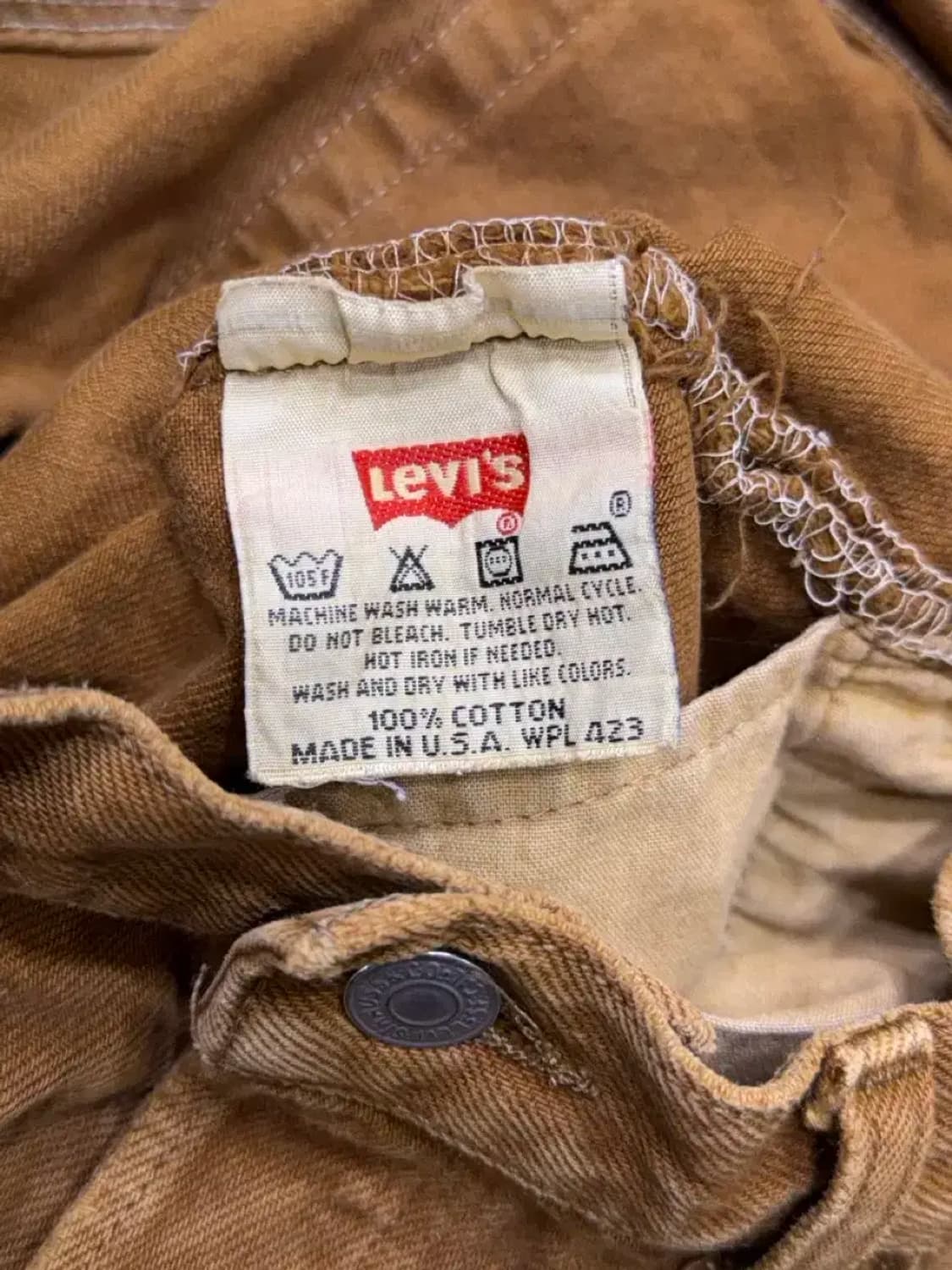 리바이스 501 USA 메이드 90's 빈티지 데님팬츠 33 상품이미지10