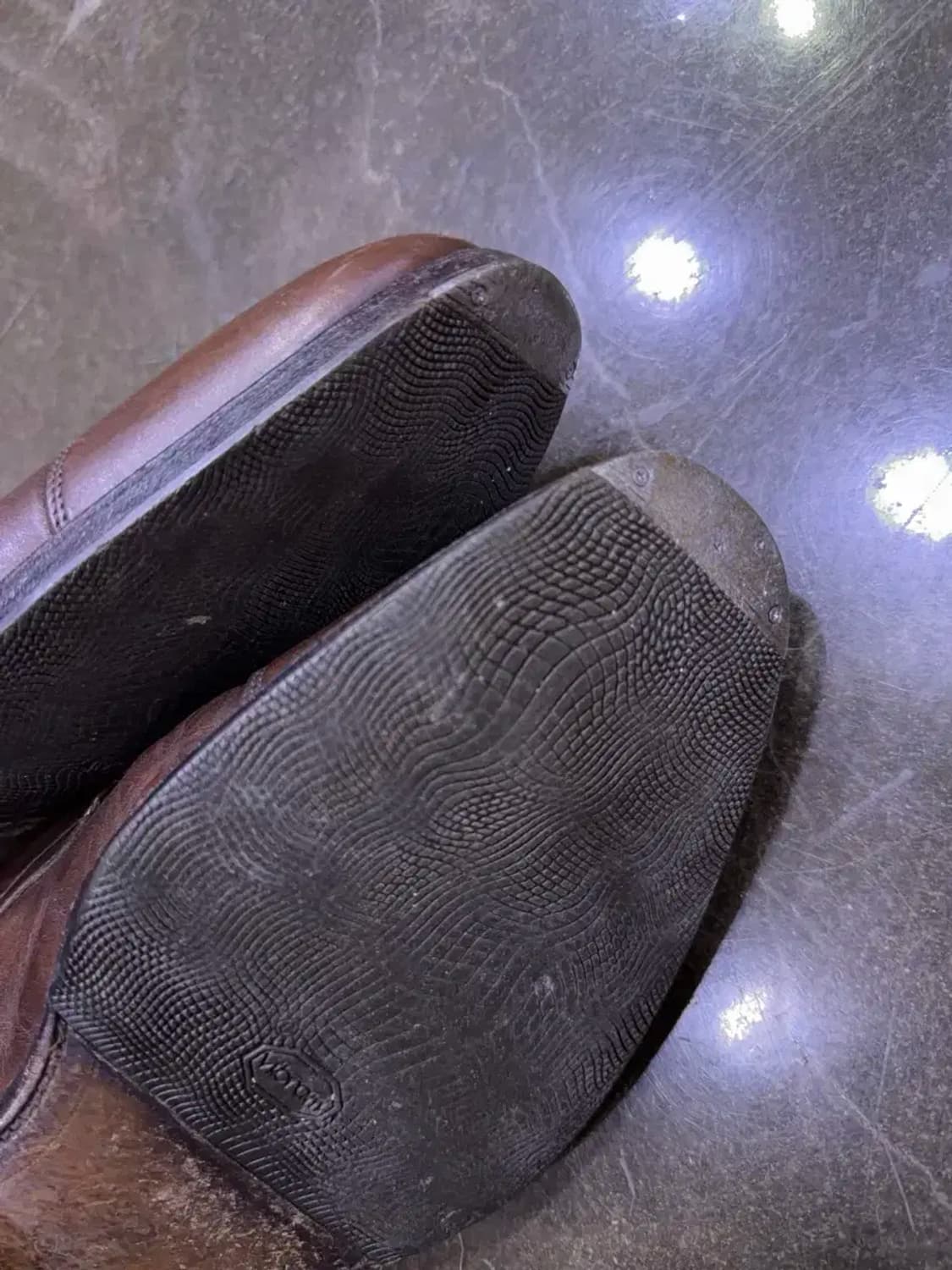 로크 더블 몽크 스트랩 구두 슈즈 브라운 280 상품이미지9