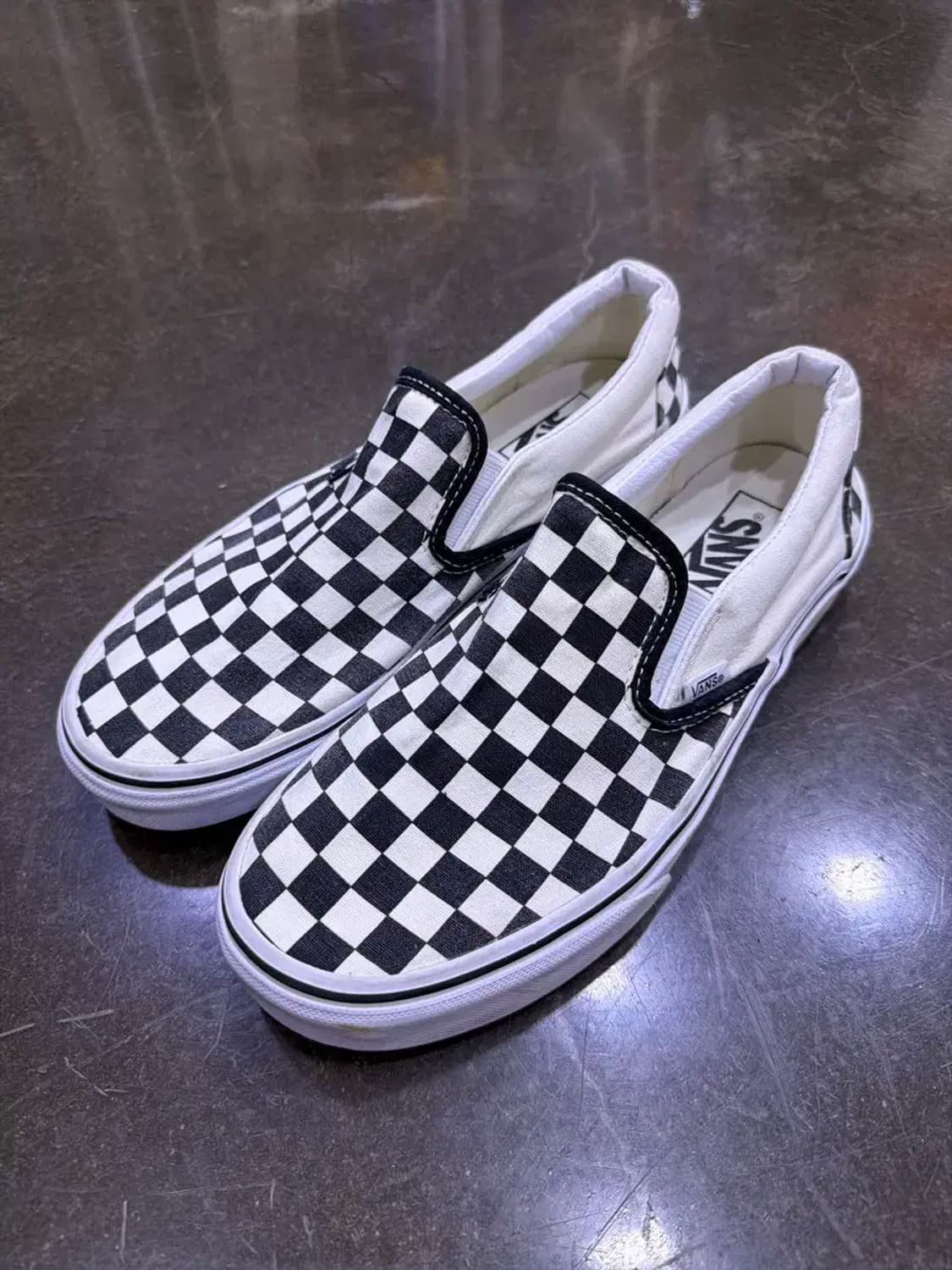 반스 체커보드 슬립온 스니커즈 260 상품이미지1