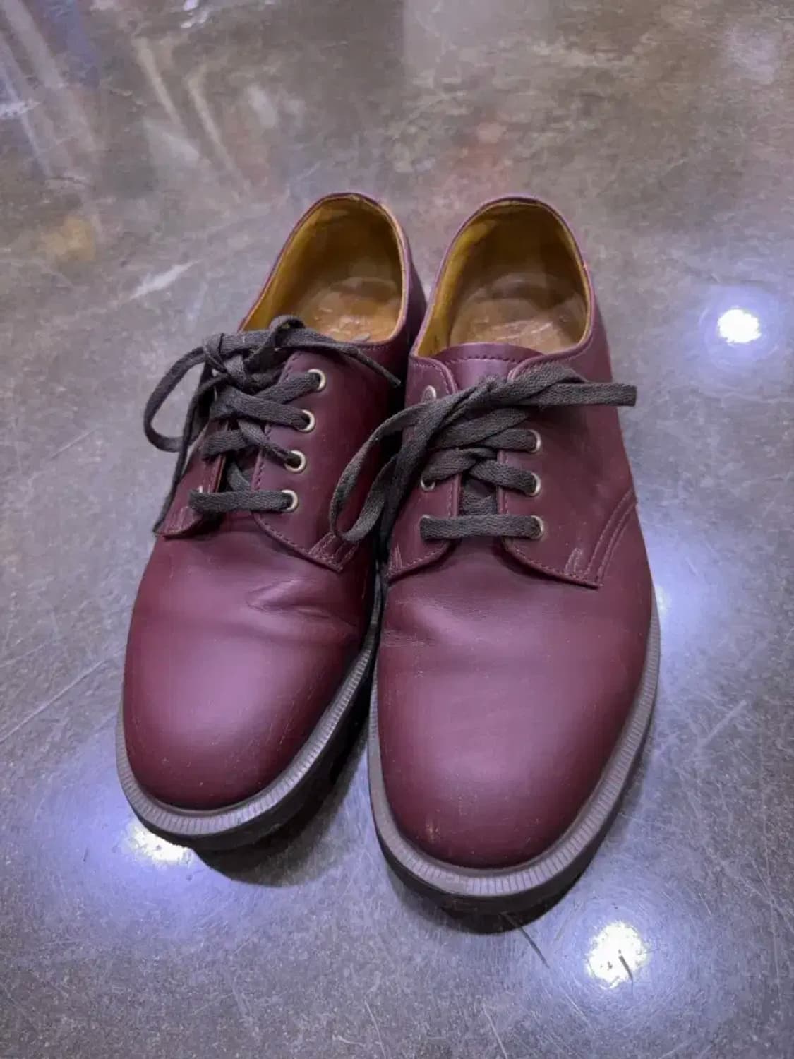 닥터마틴 스미스 더비슈즈 버건디 250 상품이미지2