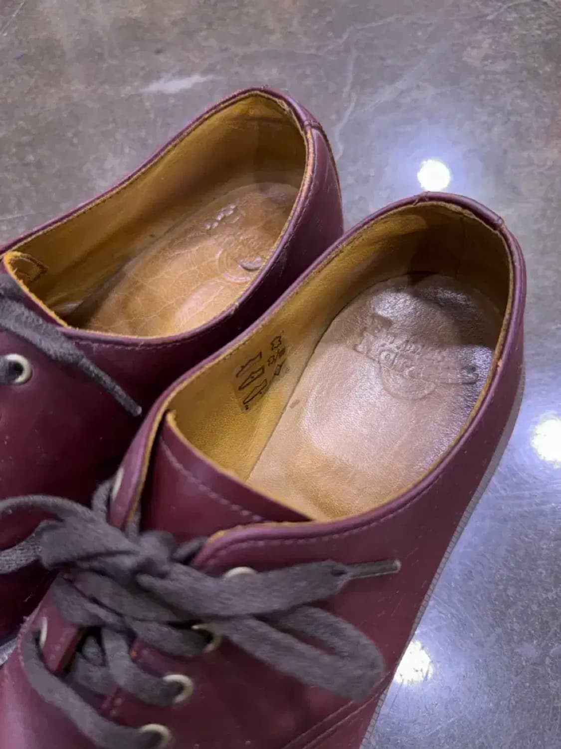 닥터마틴 스미스 더비슈즈 버건디 250 상품이미지5