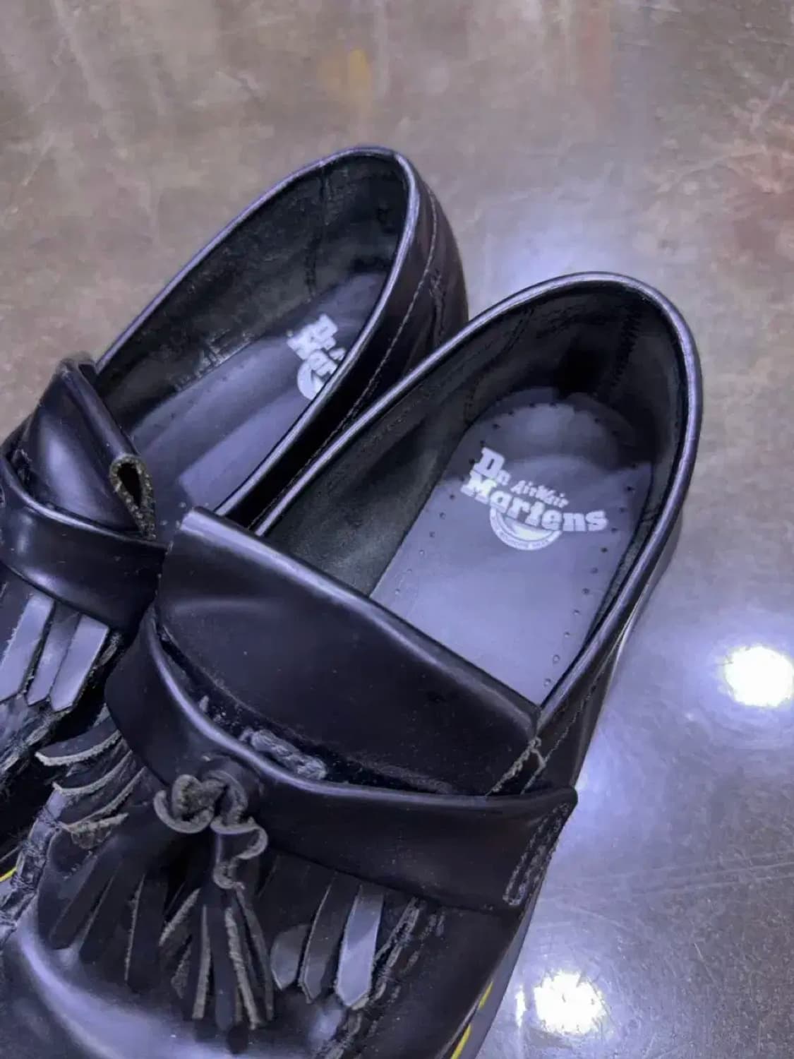 닥터마틴 아드리안 쿼드 태슬 로퍼 블랙 250 상품이미지5