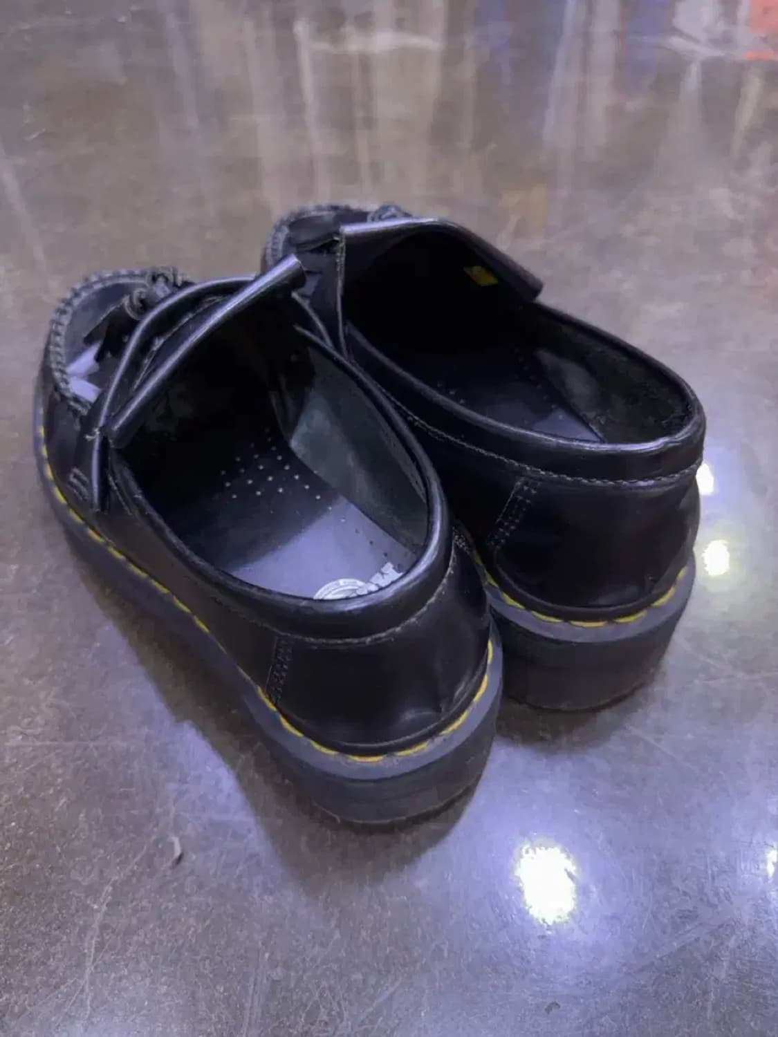 닥터마틴 아드리안 쿼드 태슬 로퍼 블랙 250 상품이미지7