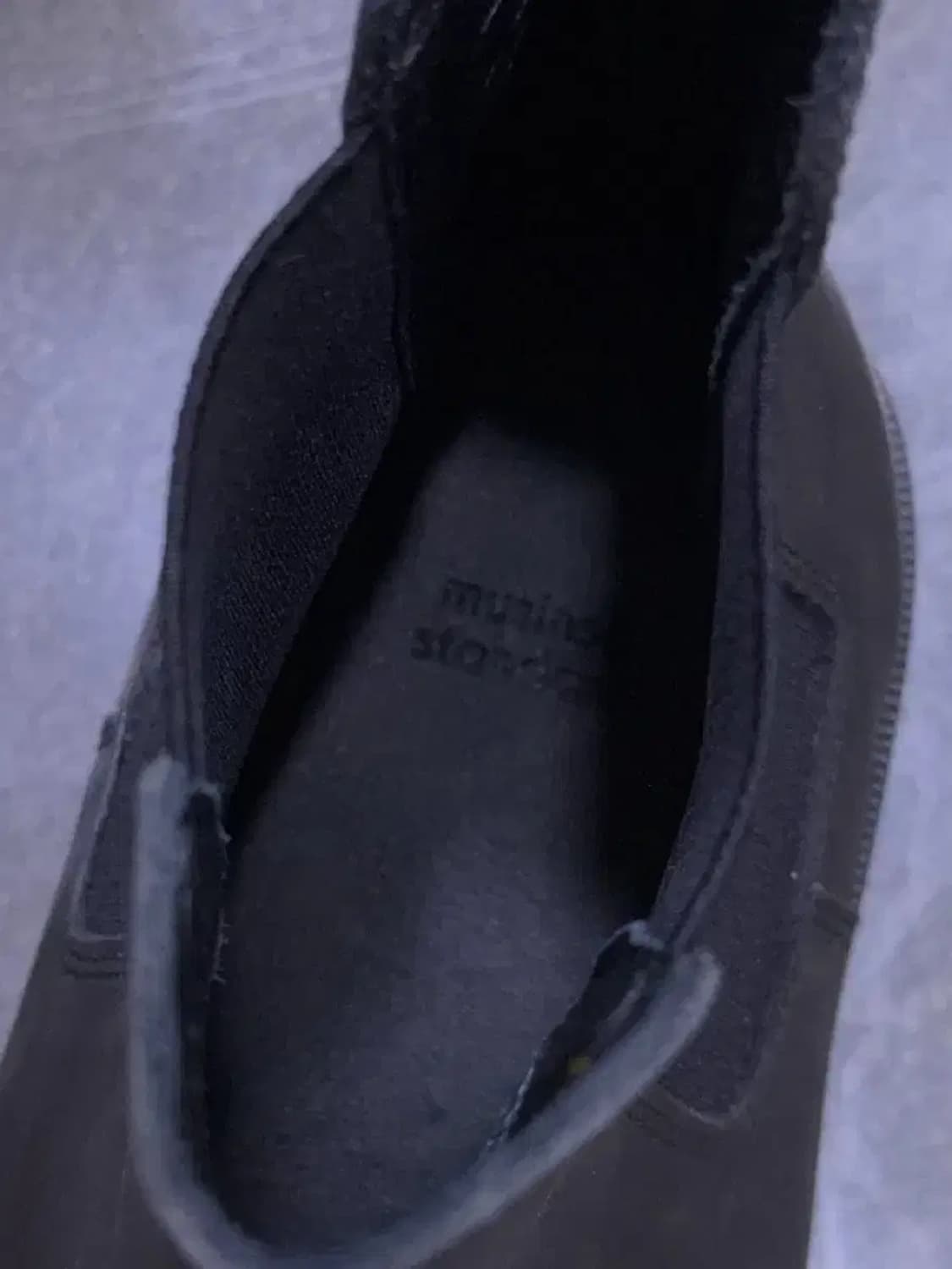 무신사스탠다드 플레인 첼시부츠 275 상품이미지7