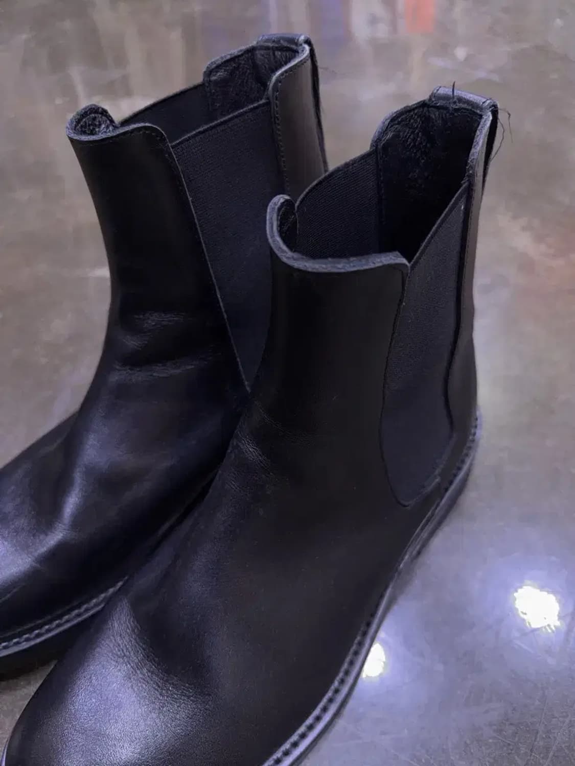 무신사스탠다드 스퀘어 라운드토 첼시부츠 275 상품이미지4