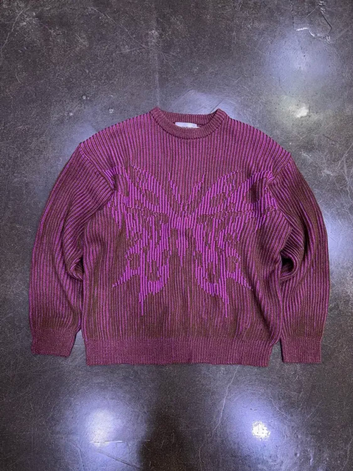 크리틱 버터플라이 니트 스웨터 브라운 M 상품이미지4