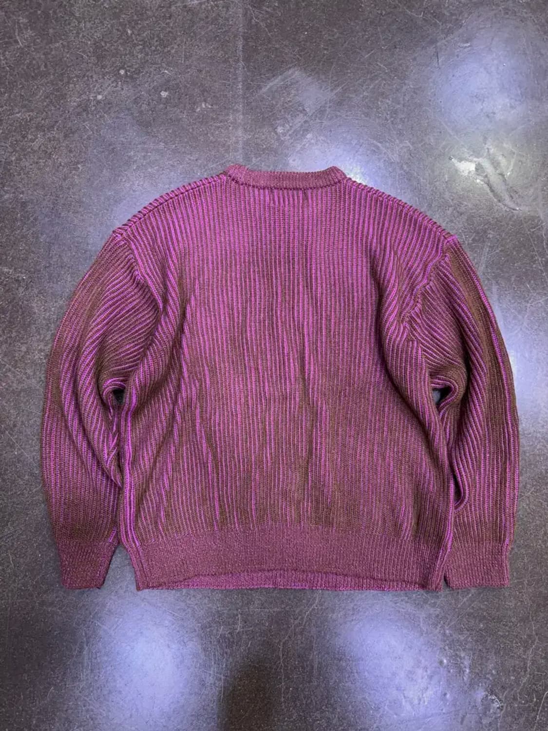 크리틱 버터플라이 니트 스웨터 브라운 M 상품이미지5