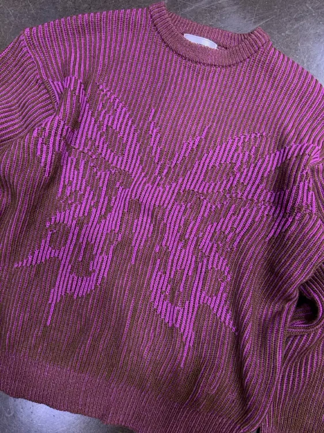 크리틱 버터플라이 니트 스웨터 브라운 M 상품이미지6