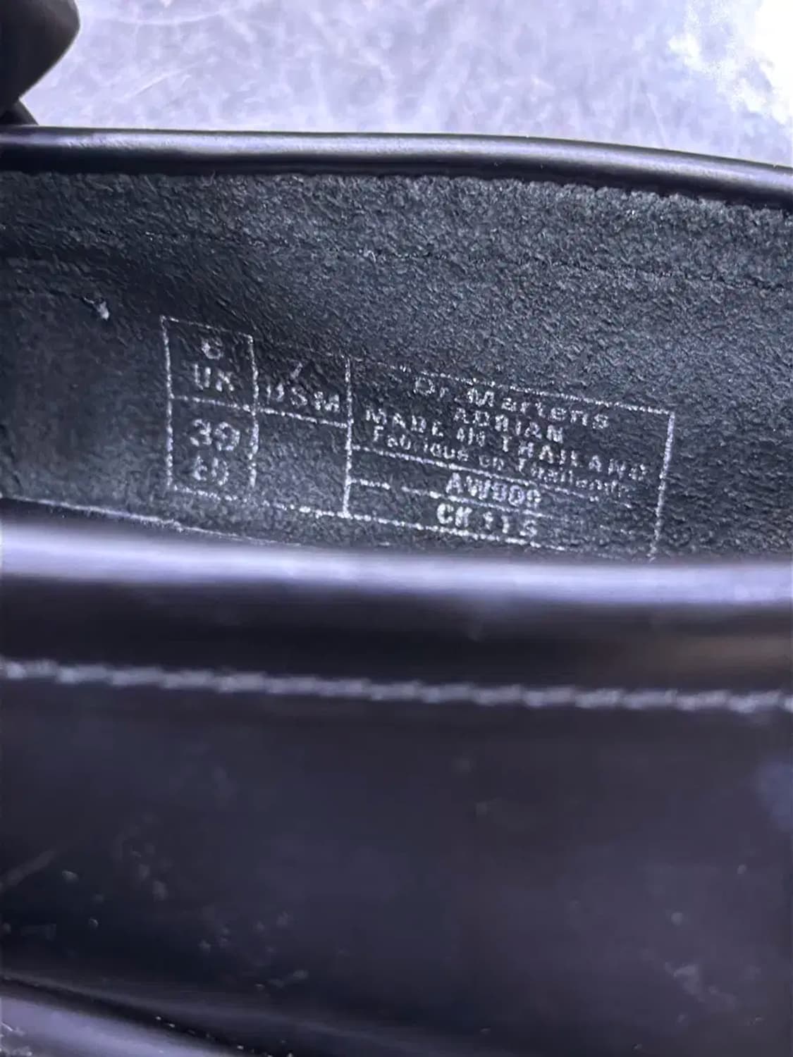 닥터마틴 아드리안 테슬로퍼 슈즈 블랙 250 상품이미지9