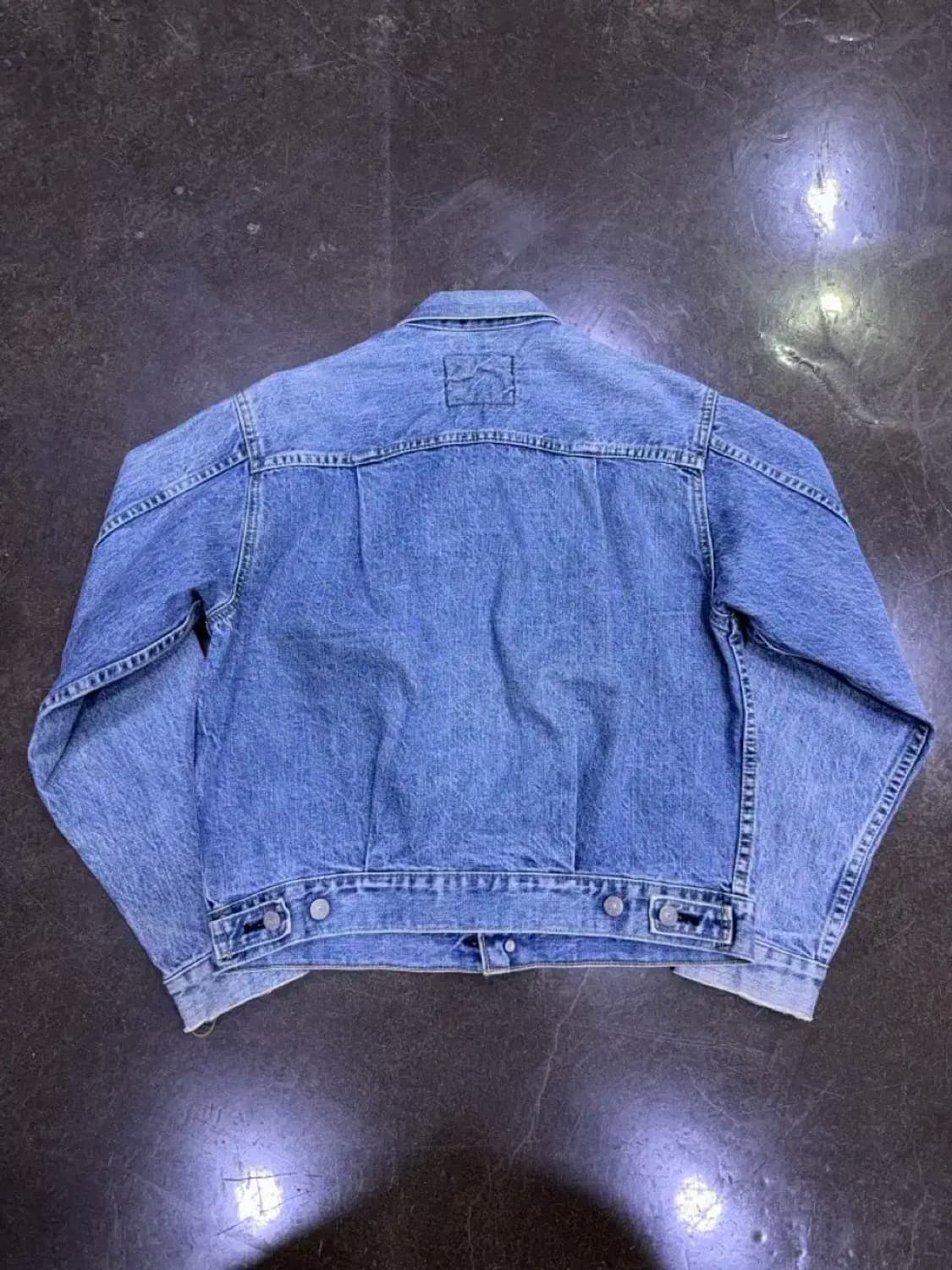 리바이스 LVC 71507XX 2nd 빅E 셀비지 데님자켓 38 상품이미지2