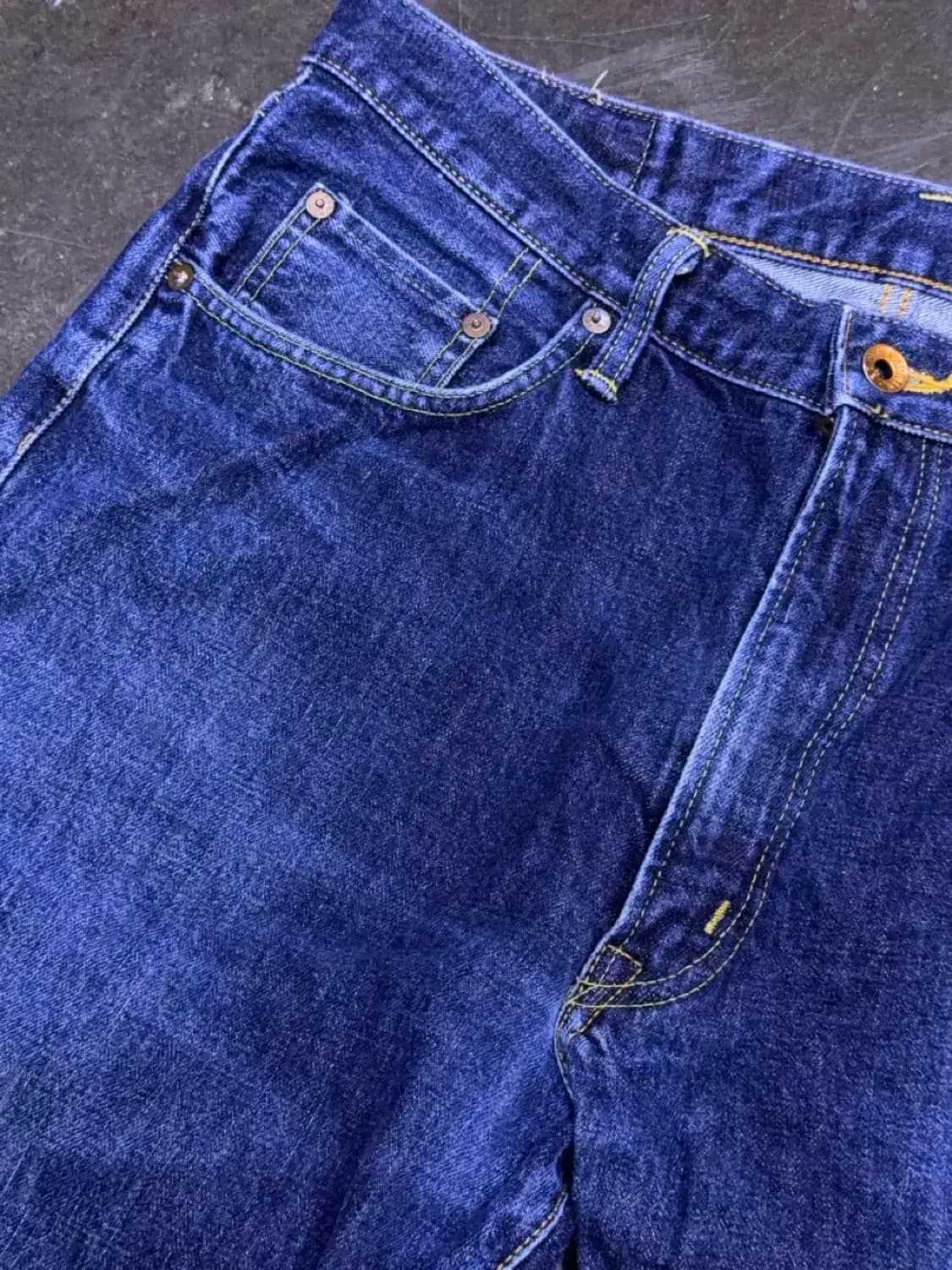 에드윈 505XX 재팬 스트레이트핏 빈티지 워싱 데님팬츠 34 상품이미지4