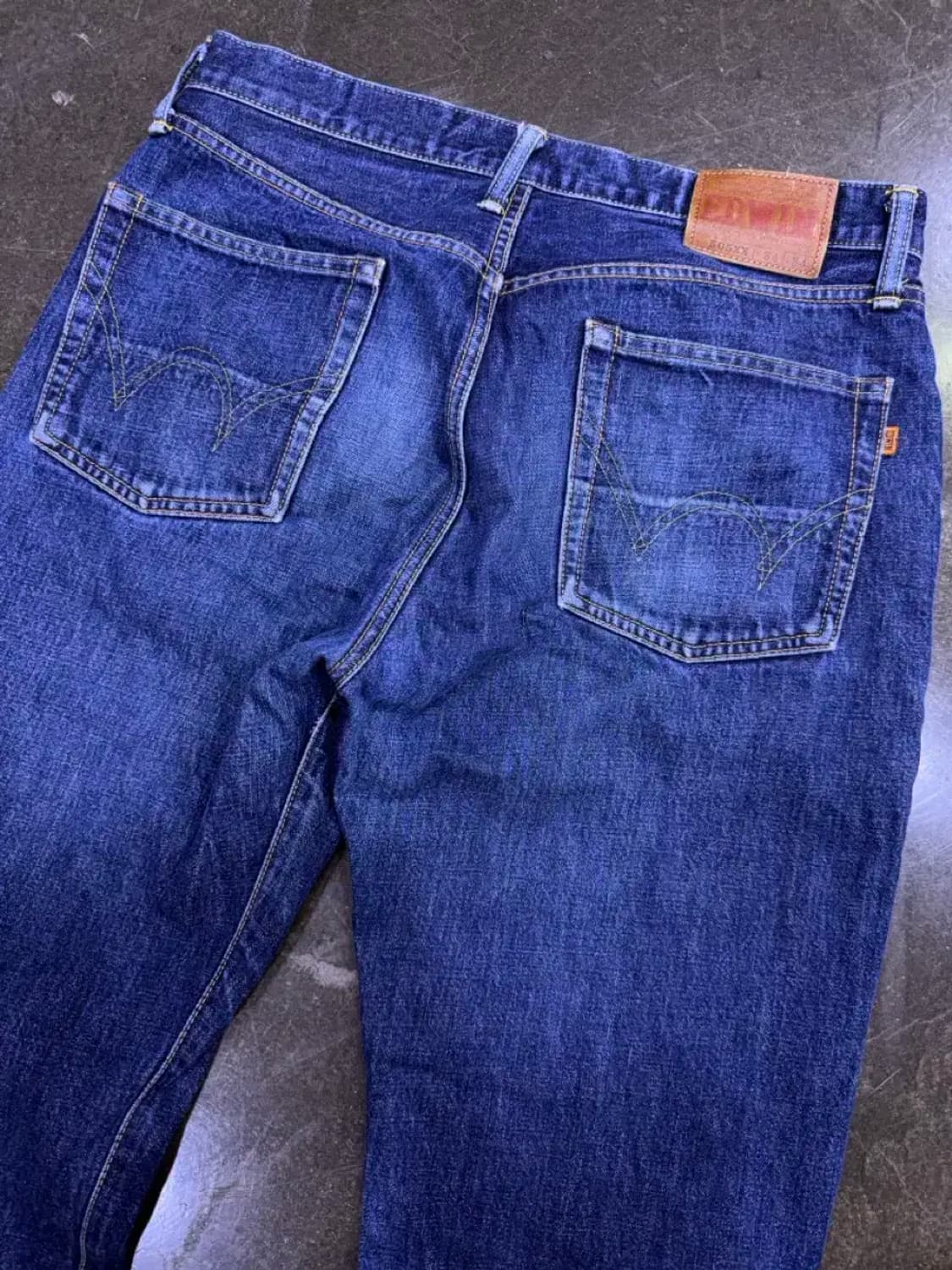 에드윈 505XX 재팬 스트레이트핏 빈티지 워싱 데님팬츠 34 상품이미지6
