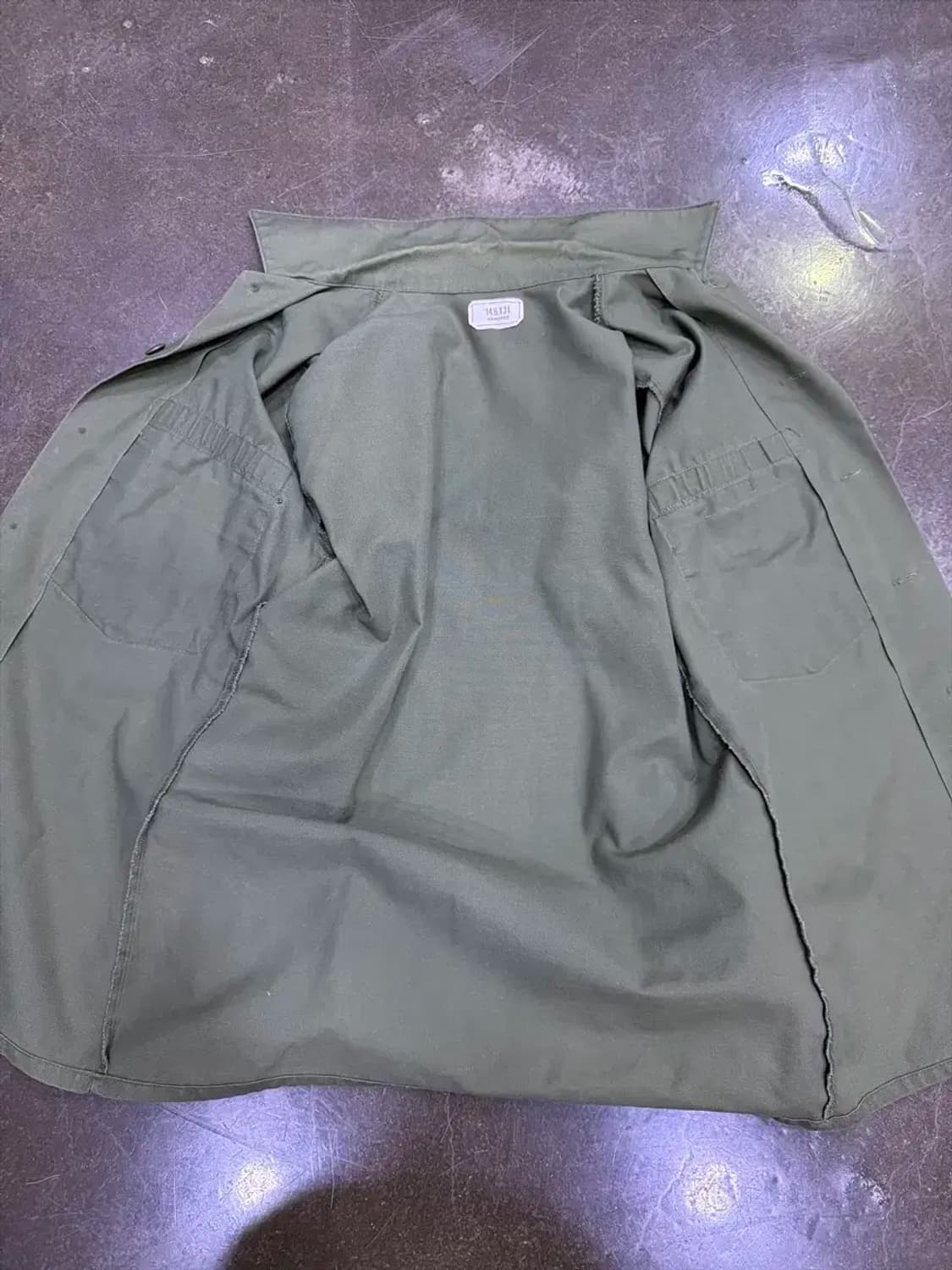 미공군 OG-507 유틸리티 패치 셔츠 Seebees 14.5 x31 상품이미지9