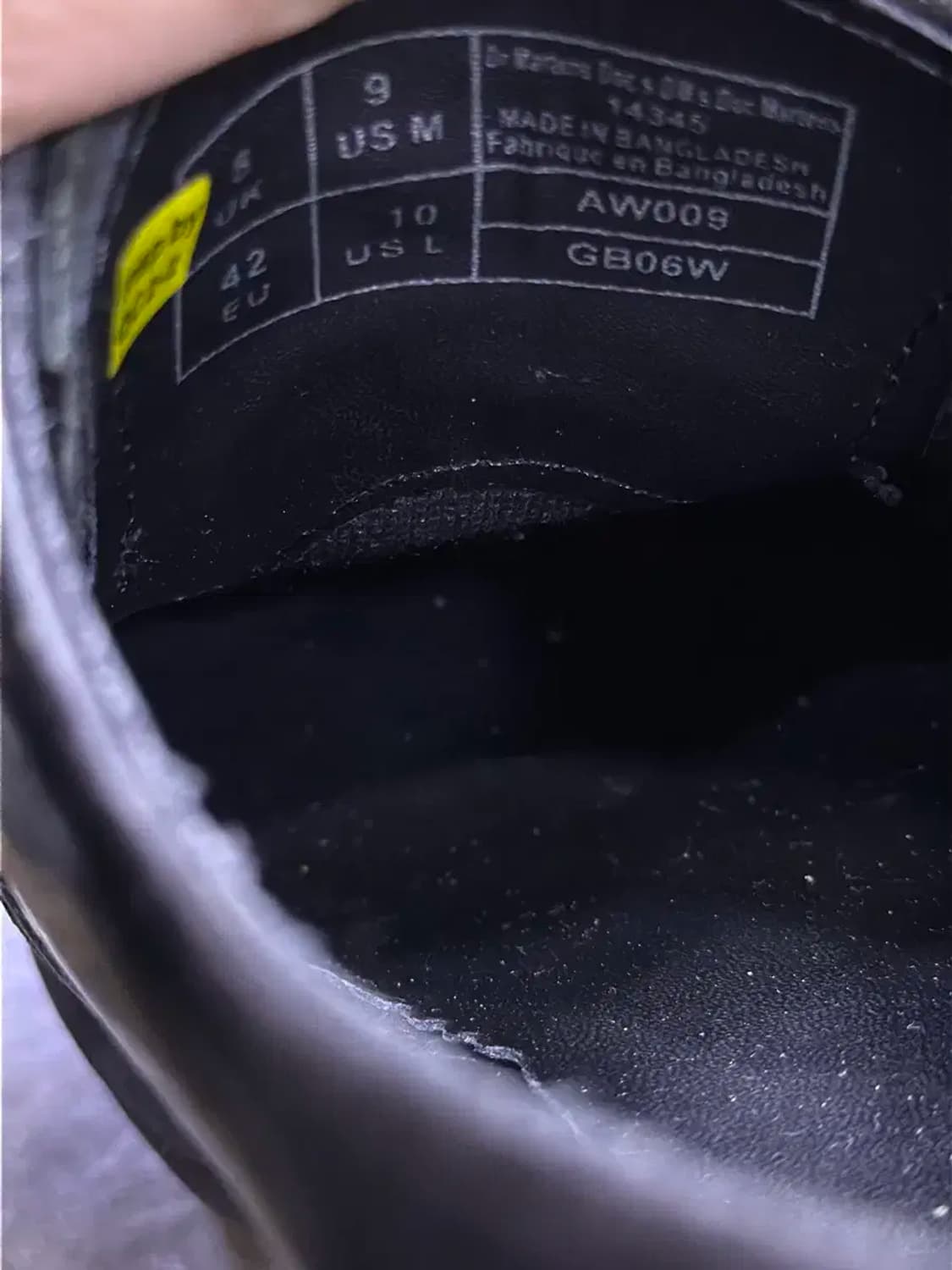 닥터마틴 1461 모노 14345 슈즈 270 상품이미지10