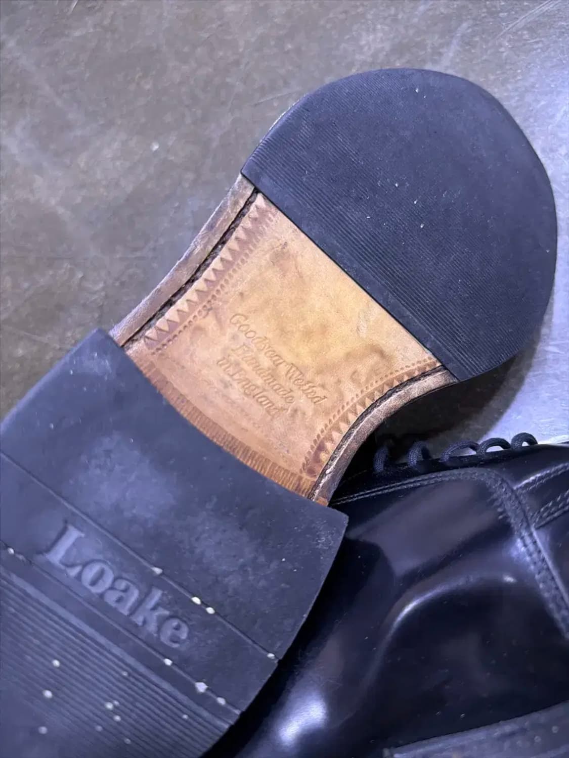 로크 771B 더비슈즈 구두 7.5 (265) 상품이미지9