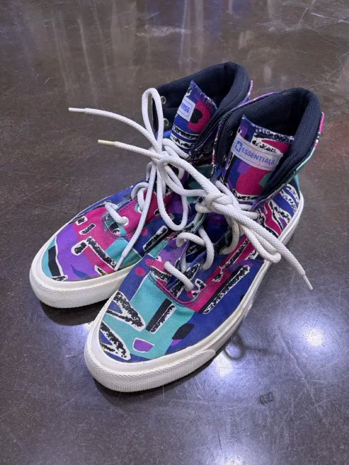 컨버스 x 피어오브갓 에센셜 스키드그립 하이 스니커즈 280 상품이미지1