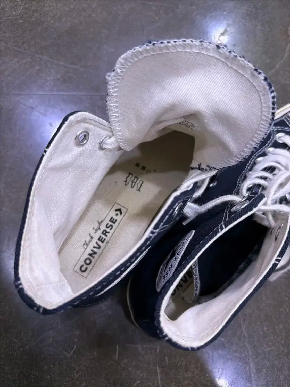 컨버스 척테일러 70 하이 블랙 슈즈 스니커즈 265 상품이미지9