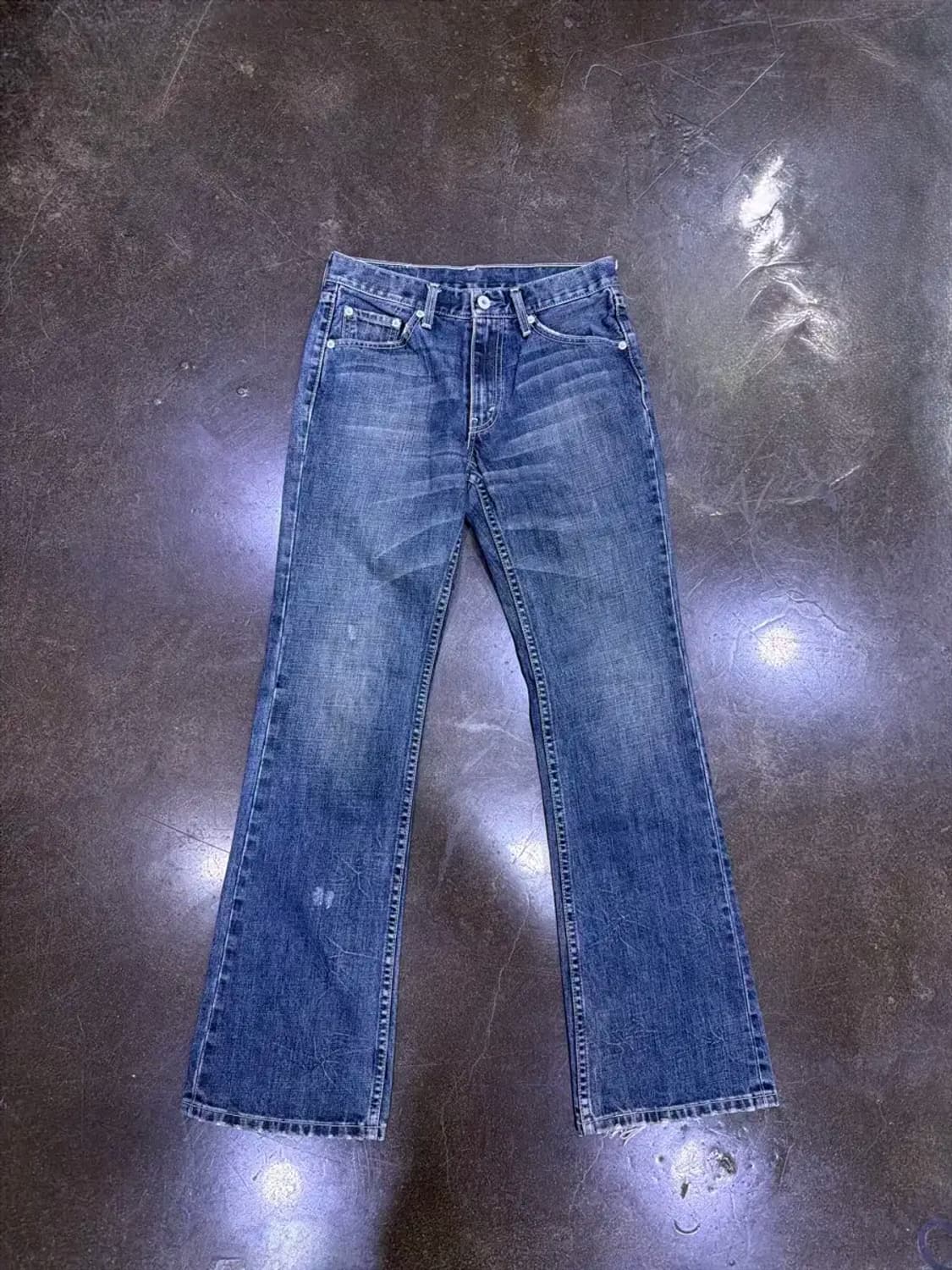 리바이스 517 00's 빈티지 워싱 부츠컷 플레어 데님팬츠 30 상품이미지1