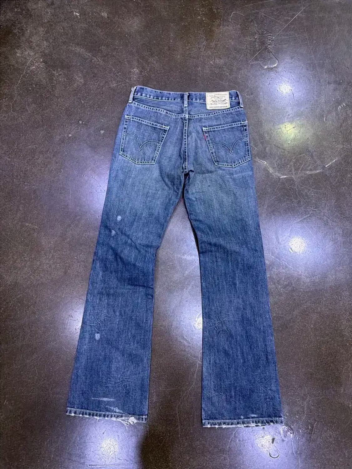 리바이스 517 00's 빈티지 워싱 부츠컷 플레어 데님팬츠 30 상품이미지2