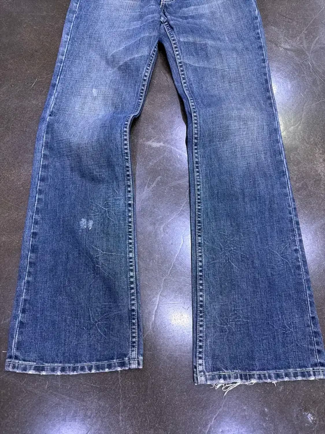 리바이스 517 00's 빈티지 워싱 부츠컷 플레어 데님팬츠 30 상품이미지6