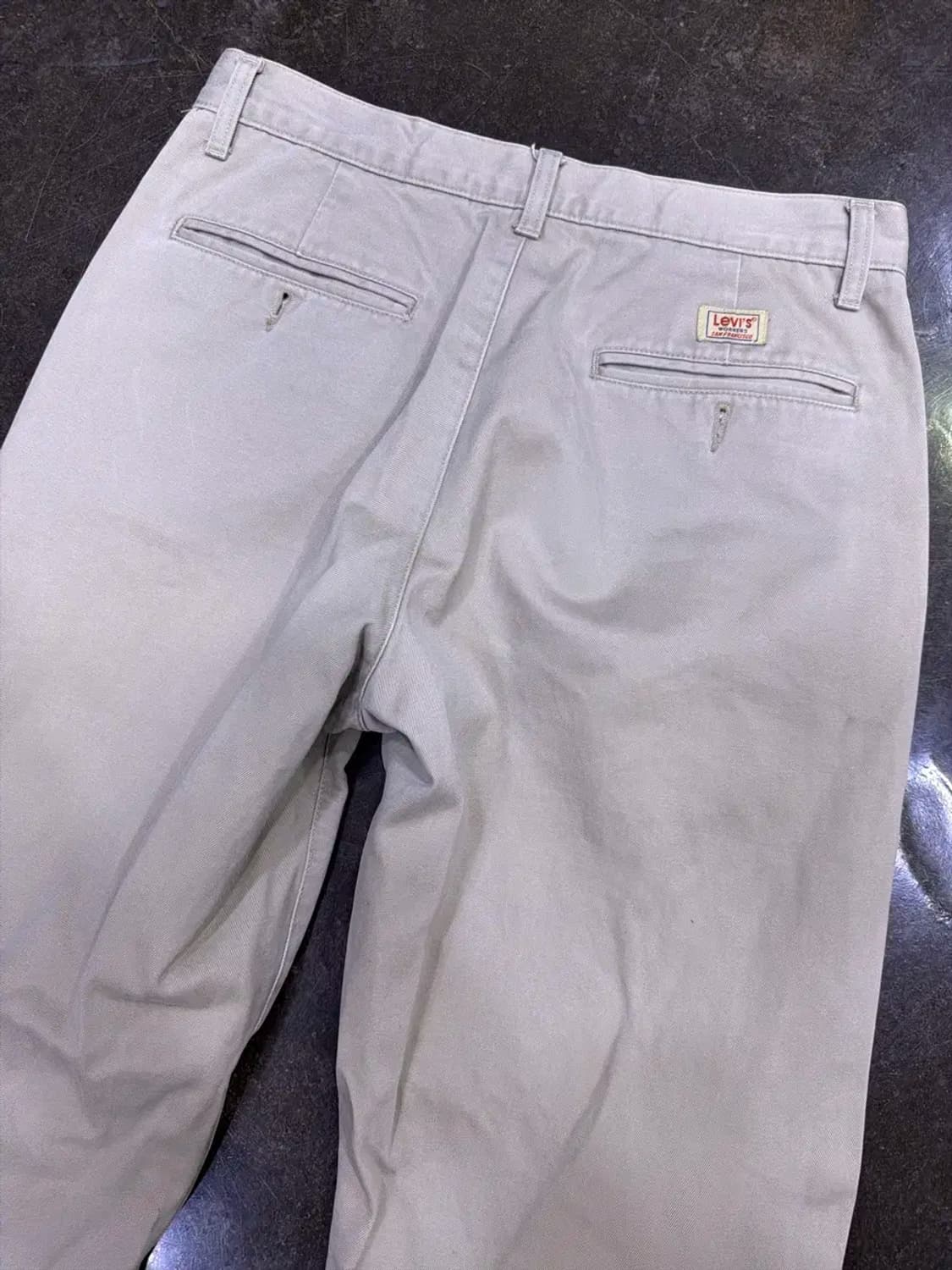 리바이스 워크팬츠 베이지 치노팬츠 코리아탭 30 상품이미지7