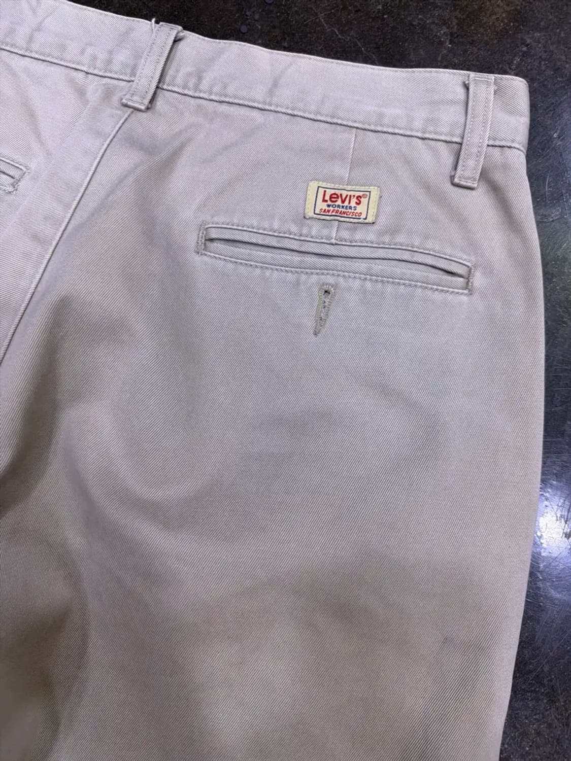 리바이스 워크팬츠 베이지 치노팬츠 코리아탭 30 상품이미지8