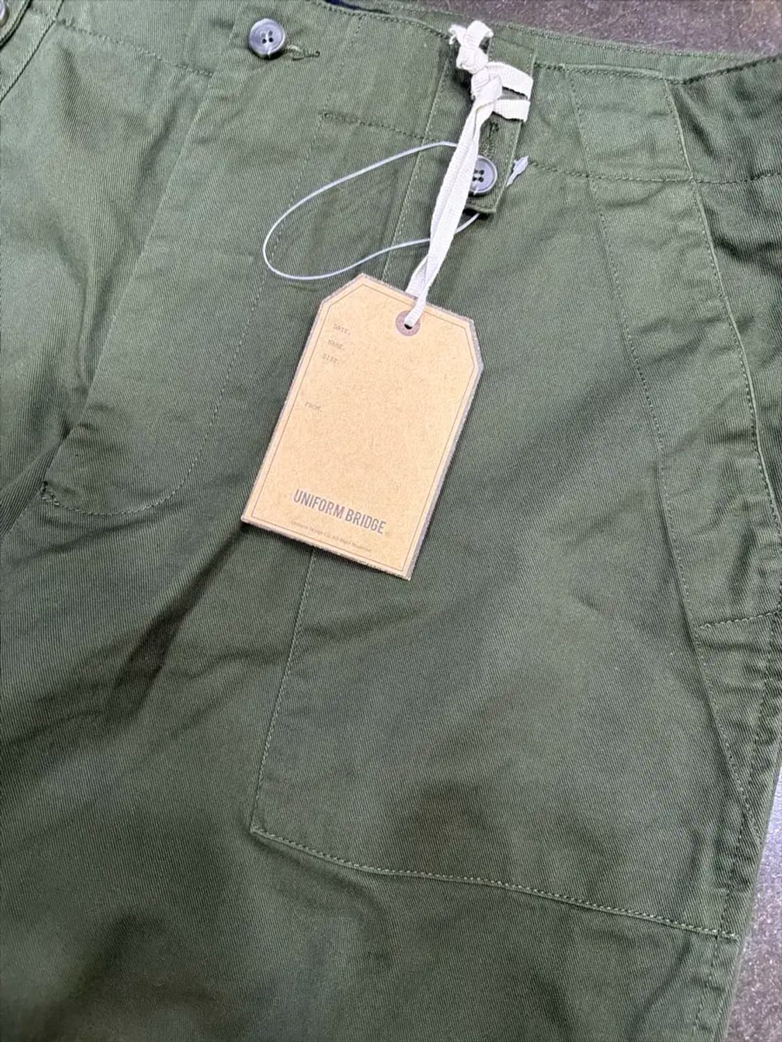유니폼브릿지 영국군 퍼티그팬츠 올리브 XL 상품이미지4