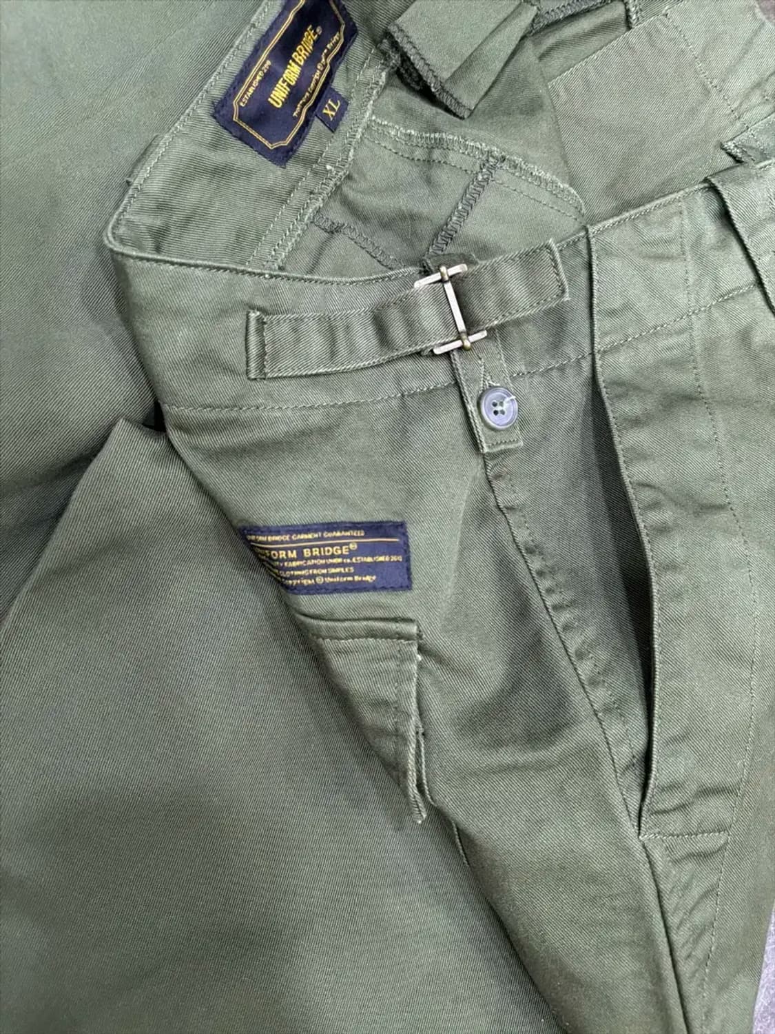 유니폼브릿지 영국군 퍼티그팬츠 올리브 XL 상품이미지9