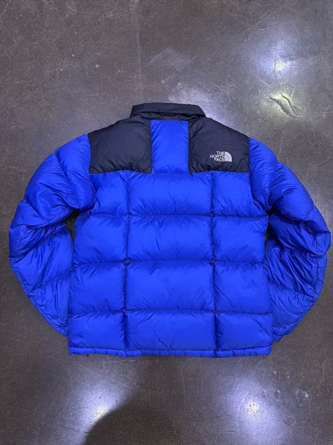 노스페이스 써밋 로체 800 구스다운 패딩 점퍼 블루 95 상품이미지2