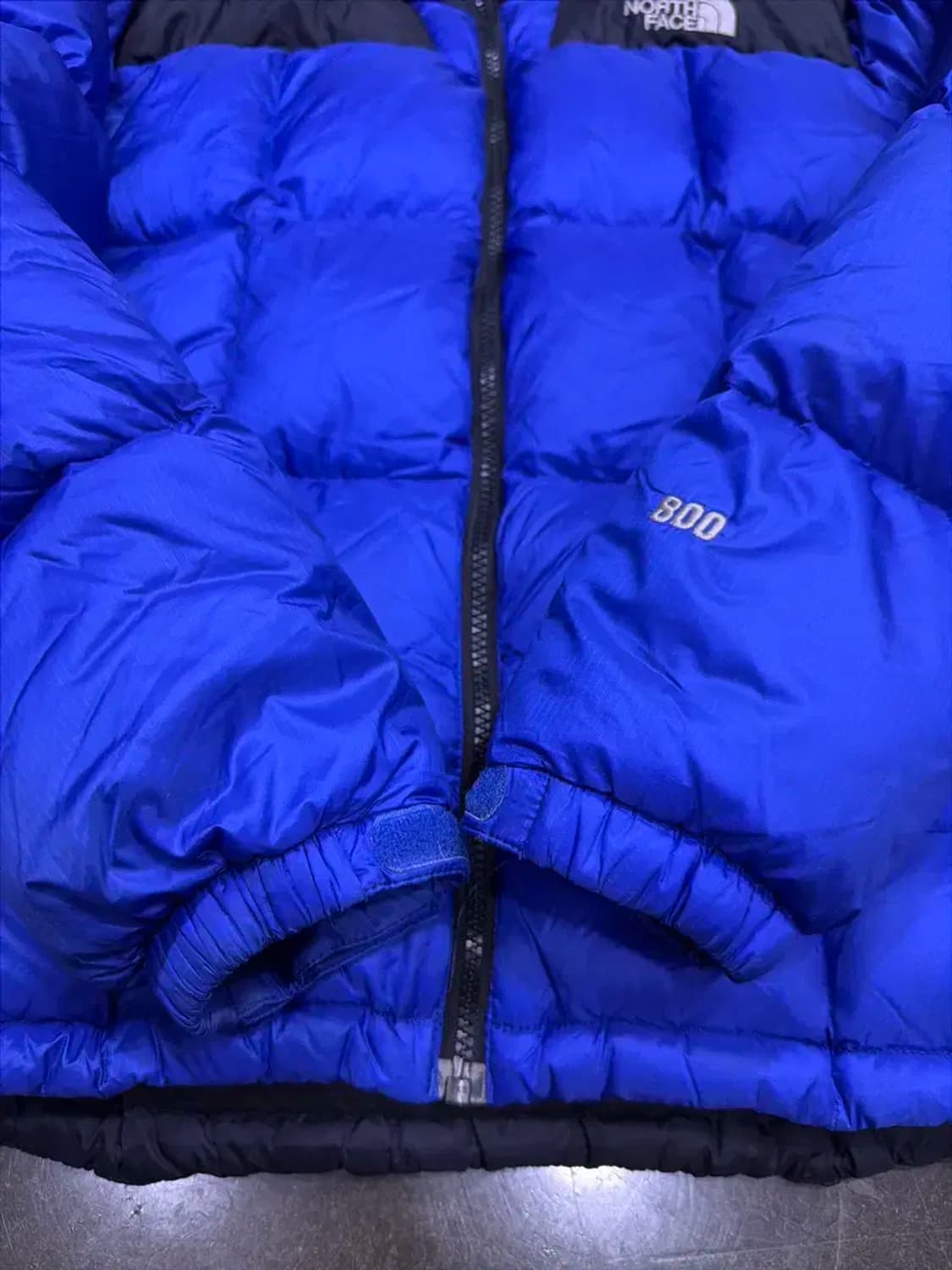 노스페이스 써밋 로체 800 구스다운 패딩 점퍼 블루 95 상품이미지6