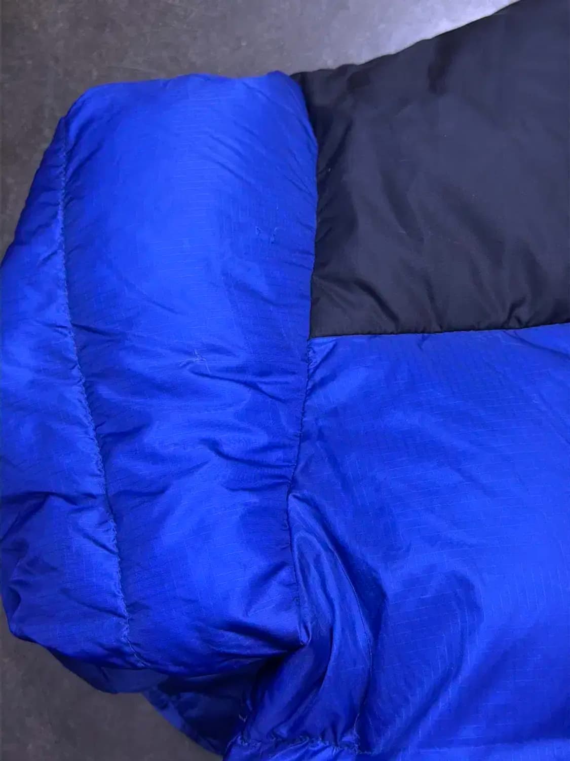 노스페이스 써밋 로체 800 구스다운 패딩 점퍼 블루 95 상품이미지8