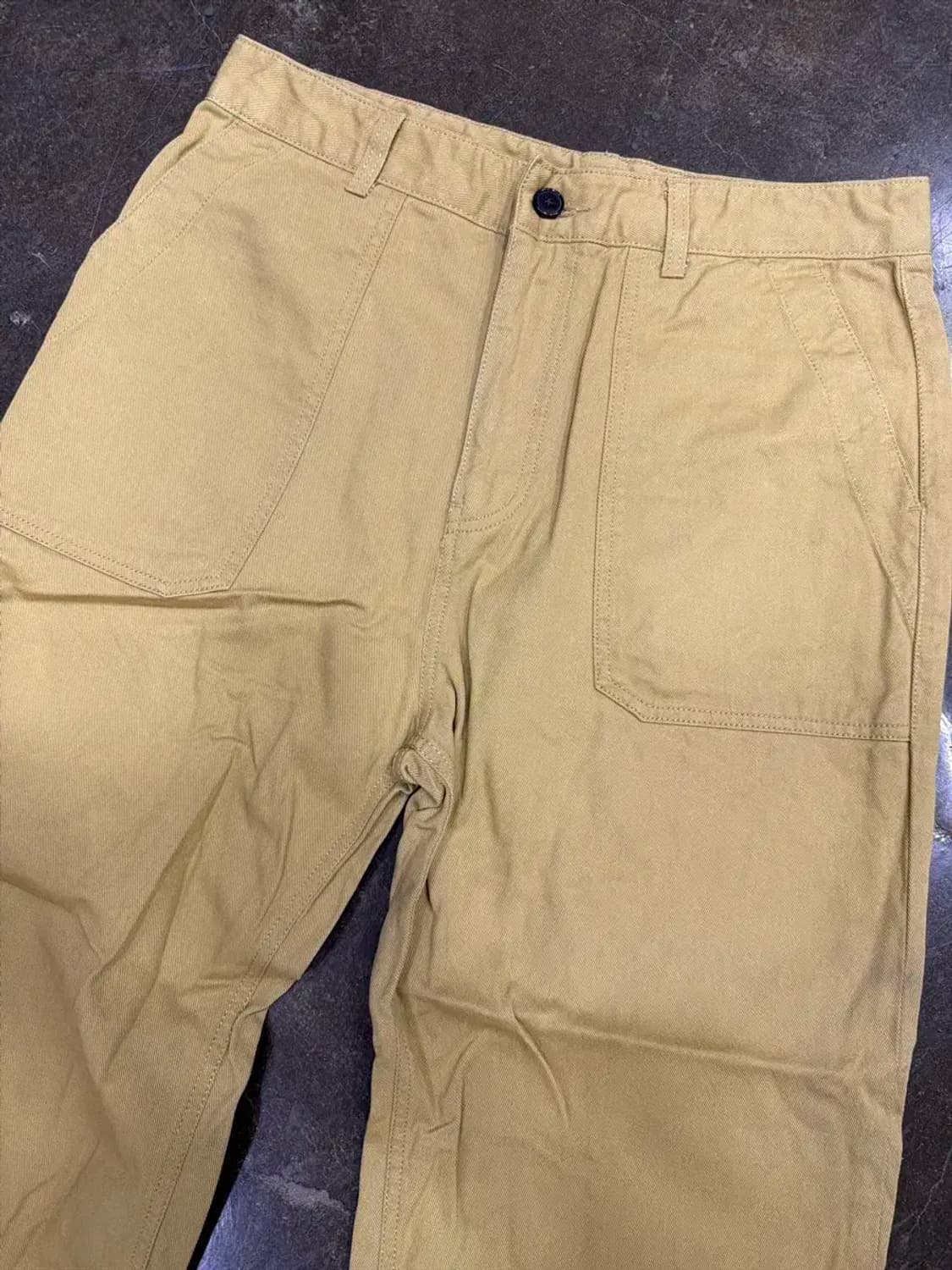 유니폼브릿지 퍼티그팬츠 레귤러핏 베이지 34 상품이미지3