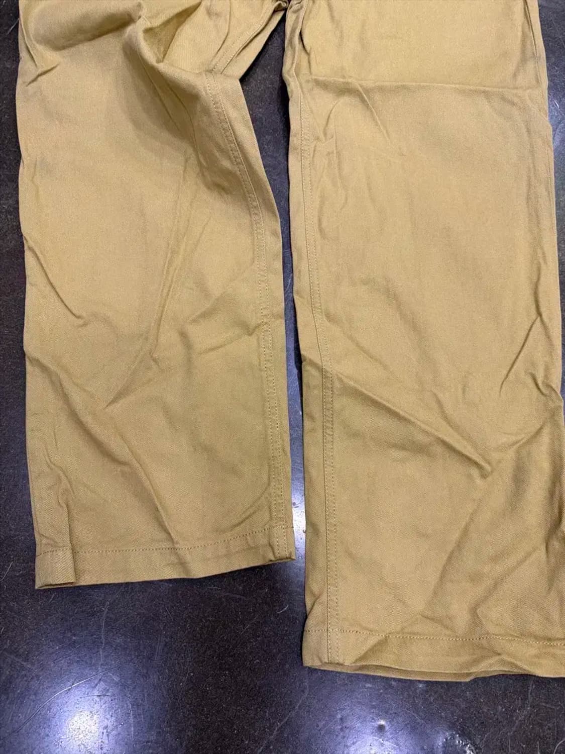 유니폼브릿지 퍼티그팬츠 레귤러핏 베이지 34 상품이미지5