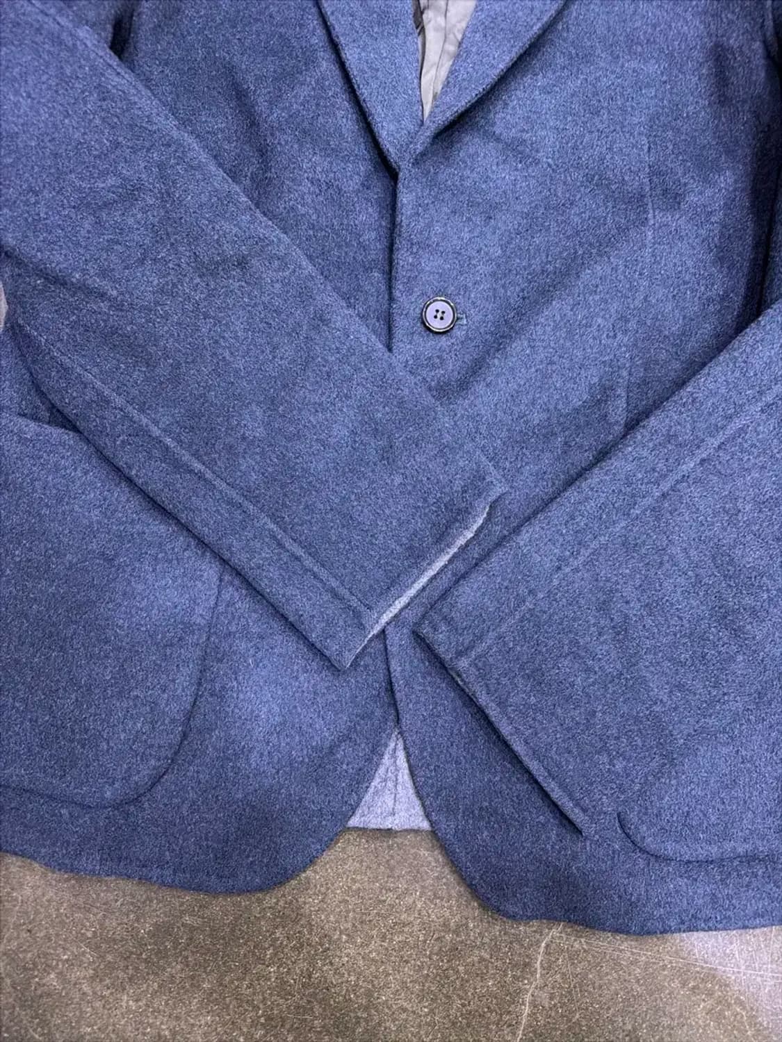 타임옴므 울 캐시미어 블렌디드 싱글버튼 블레이저 자켓 105 상품이미지3