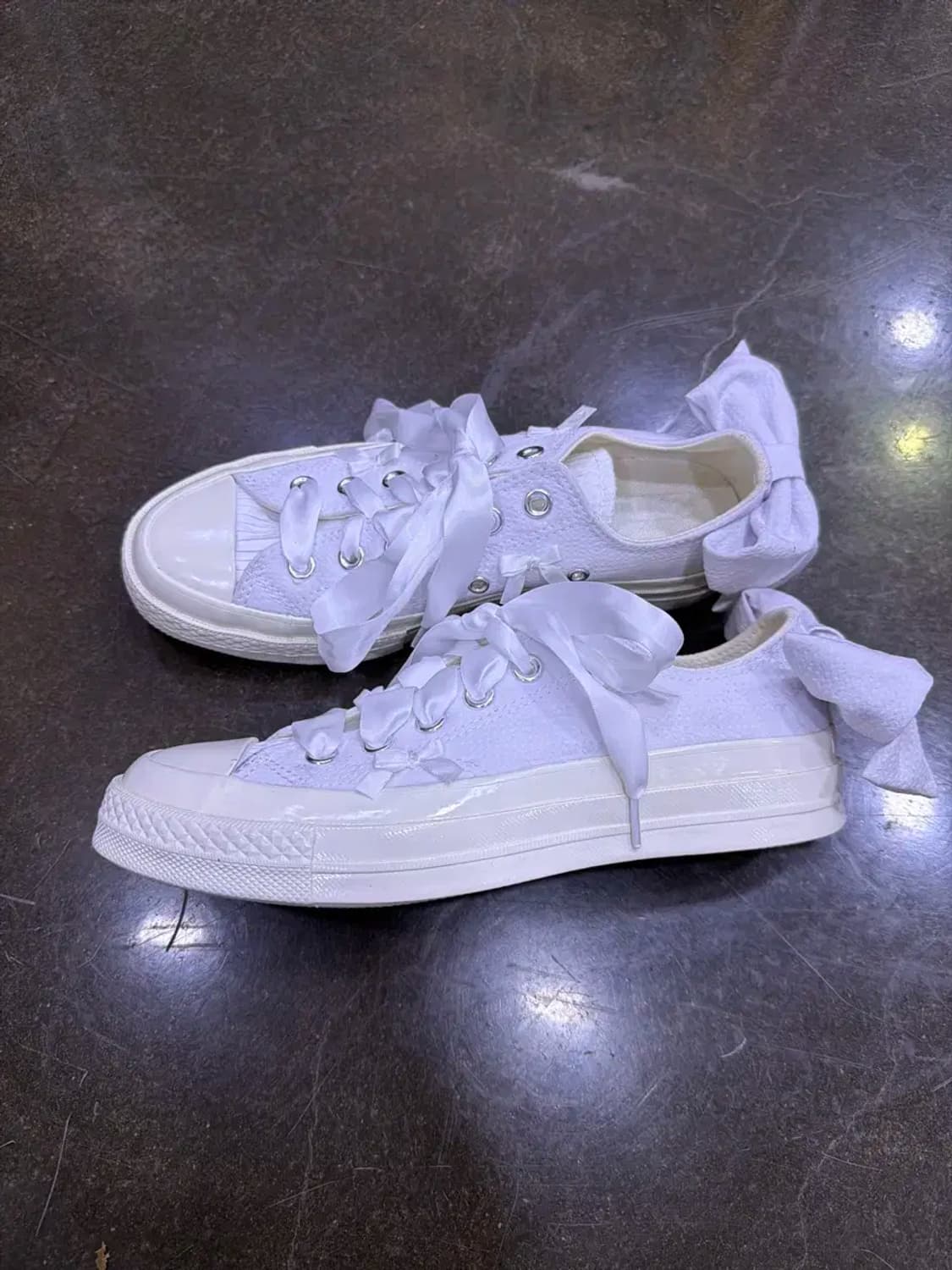 컨버스 올스타 척테일러 70 로우 보우즈 리본 스니커즈 240 상품이미지6