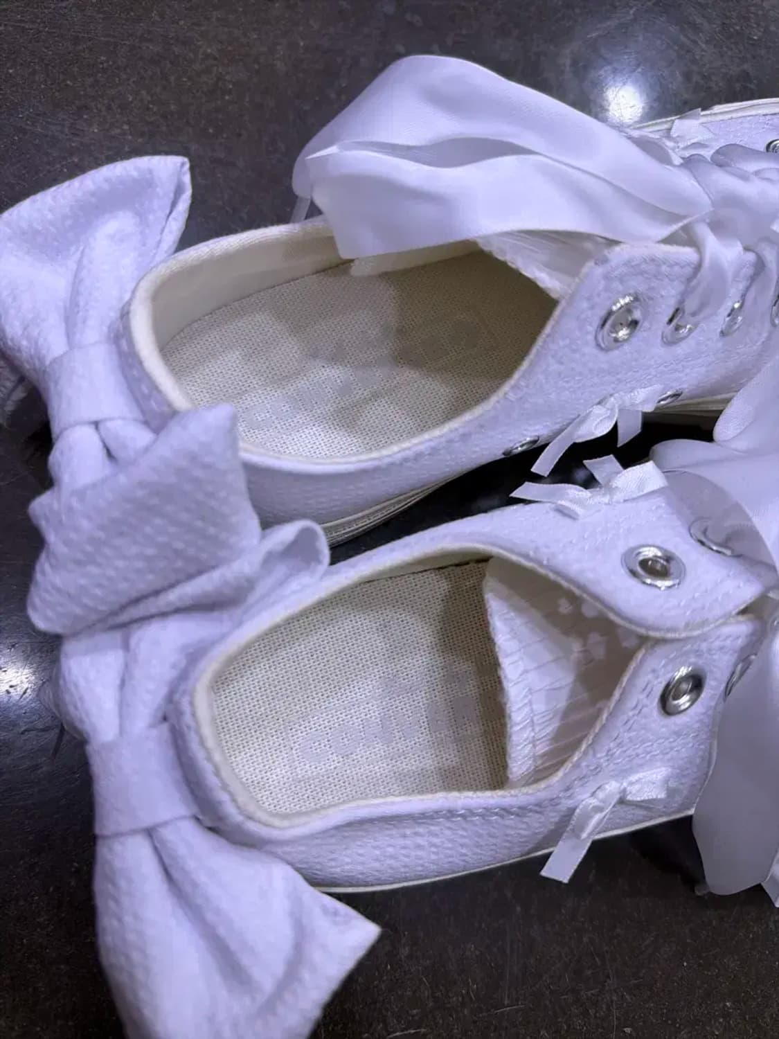 컨버스 올스타 척테일러 70 로우 보우즈 리본 스니커즈 240 상품이미지7