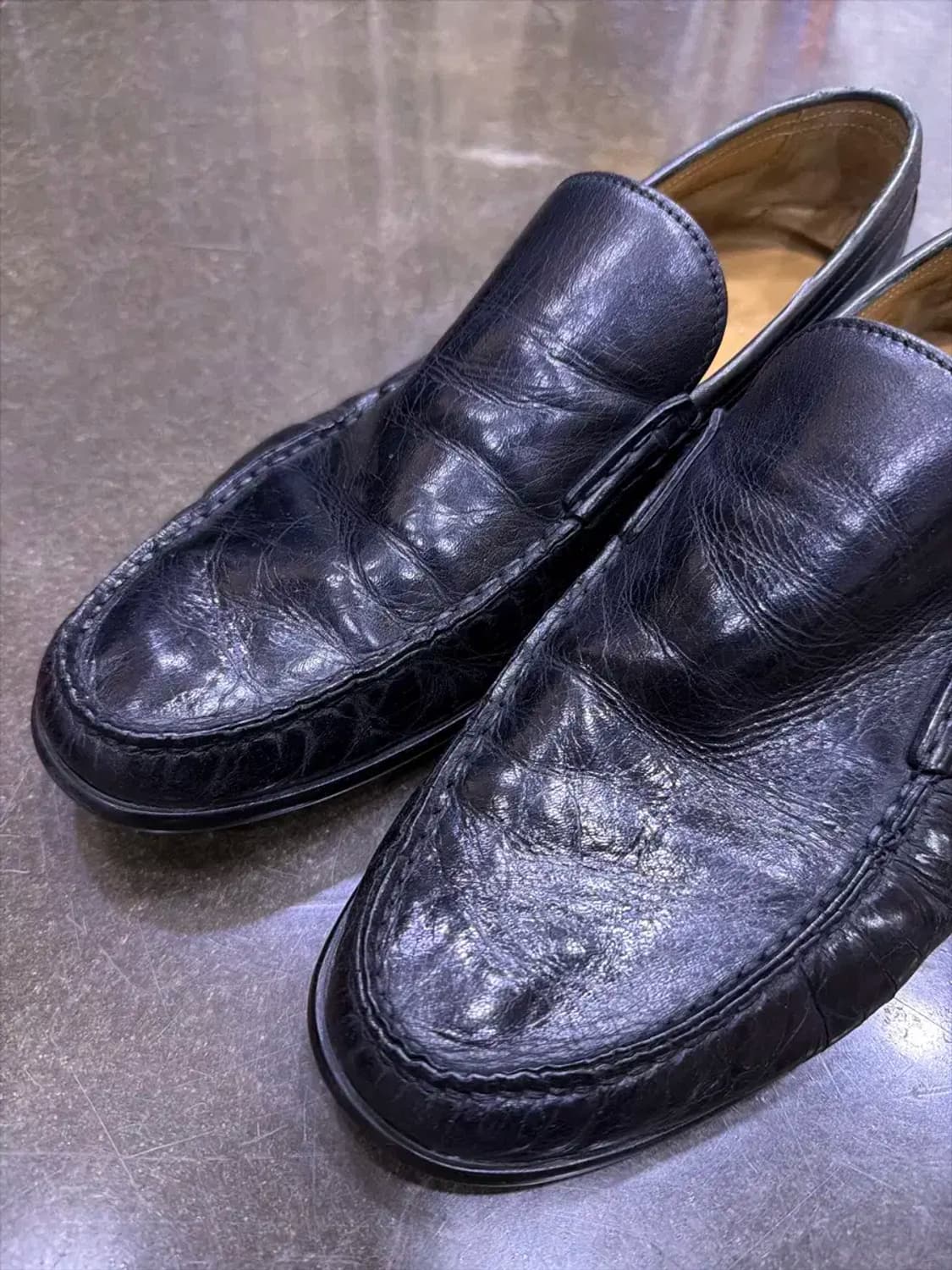 발리 클래식 콜마르 심플 로퍼 블랙 8.5 상품이미지3