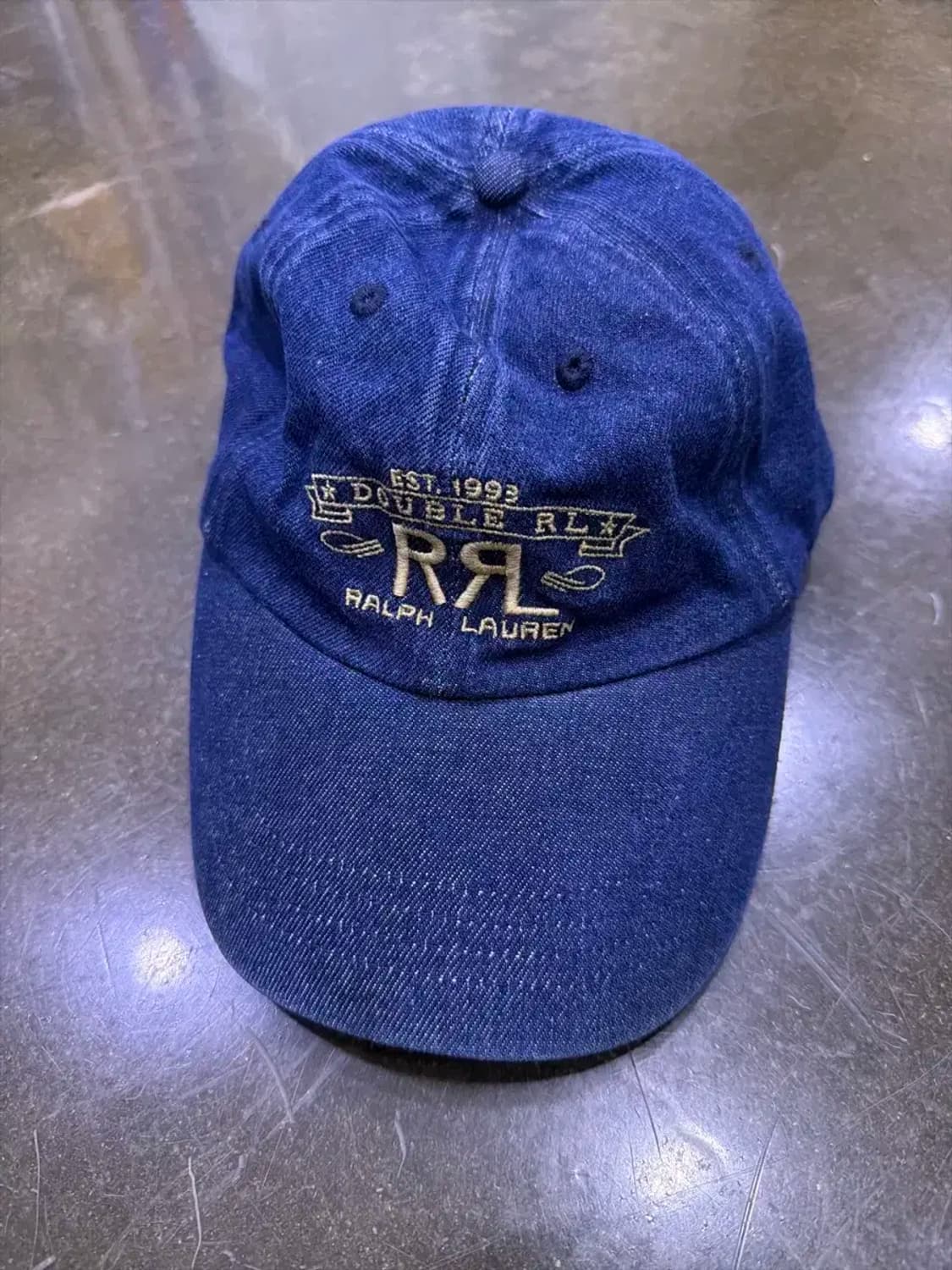 RRL 더블알엘 랜치 볼캡 데님 모자 상품이미지2