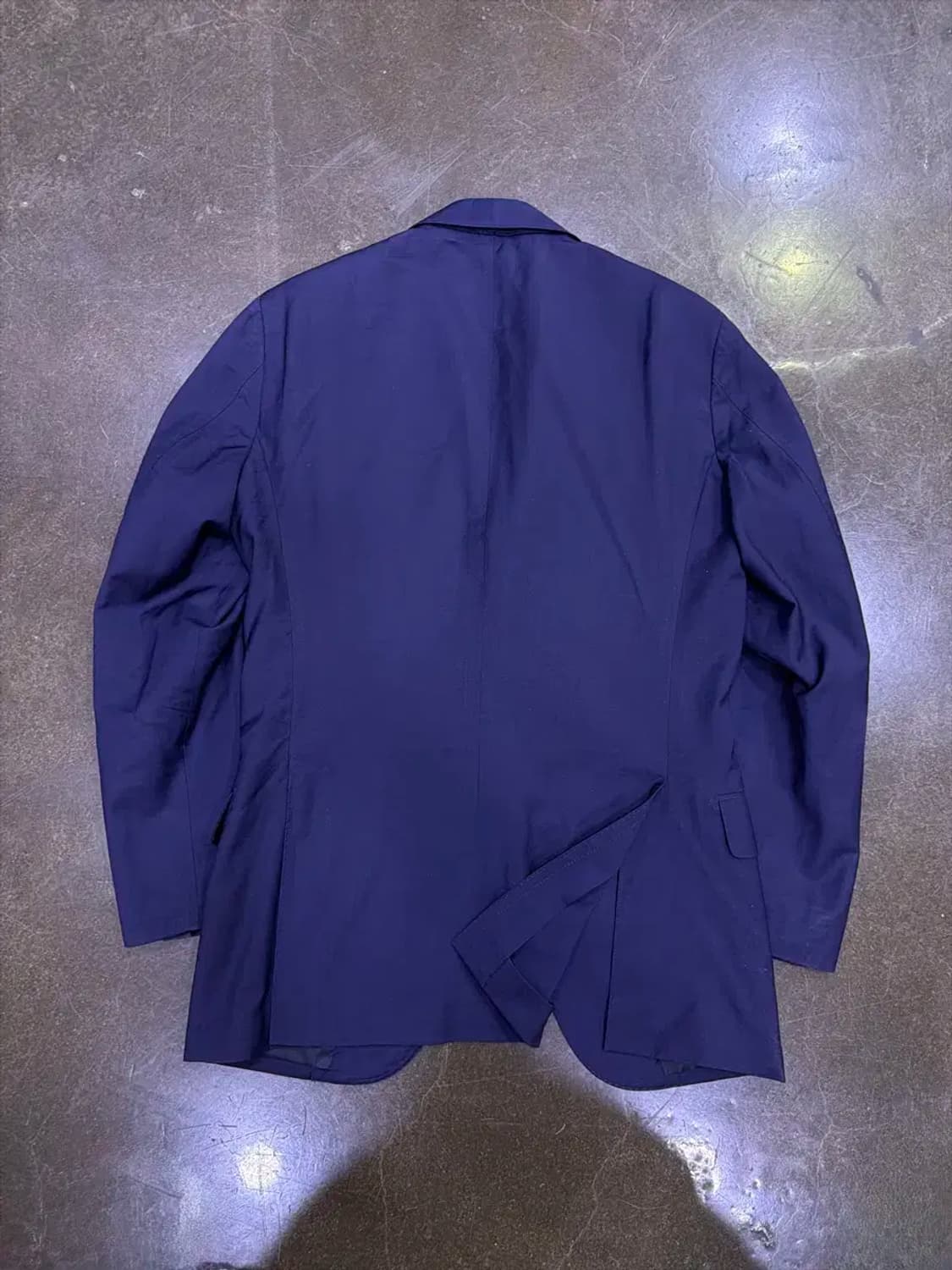 맨온더분 슬림 블레이저 싱글 자켓 네이비 46 상품이미지2