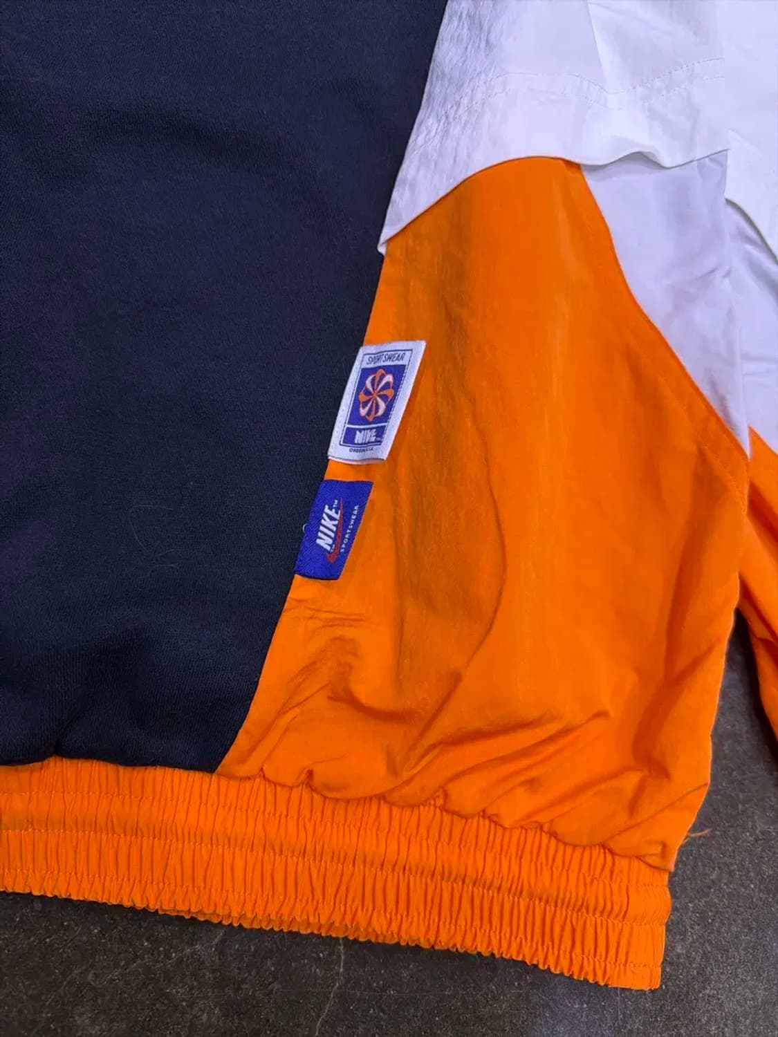 나이키 우먼스 아이콘 클래쉬 배색 후디 후드 S 상품이미지4