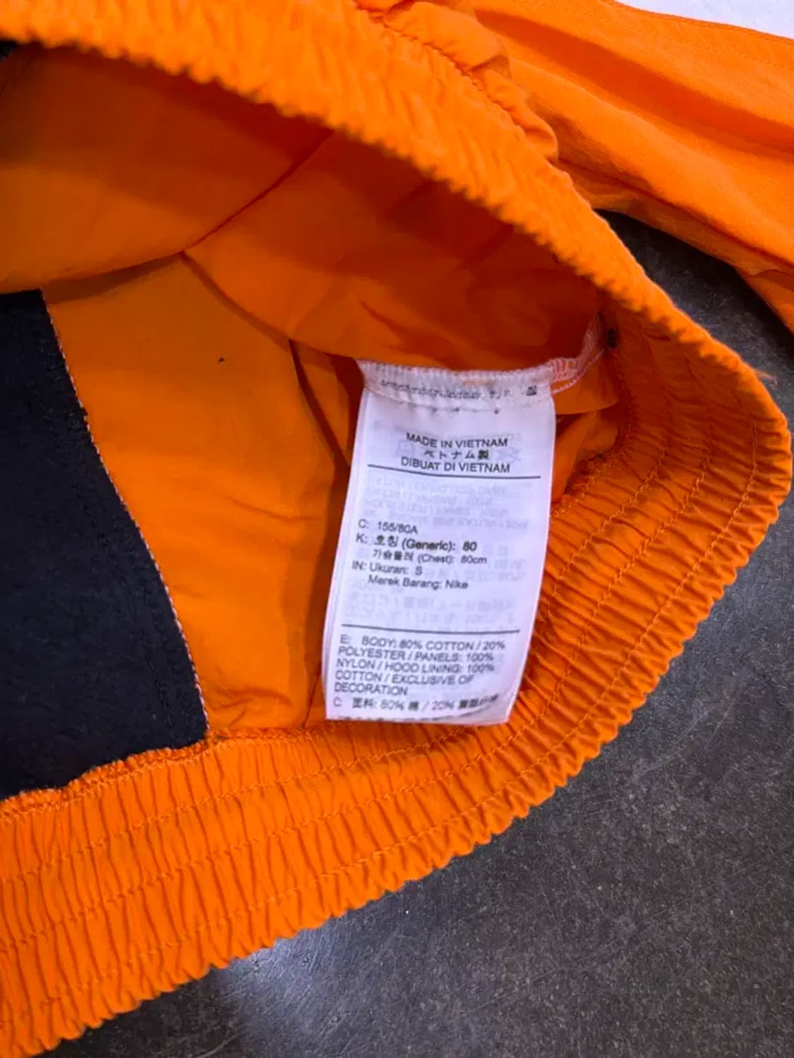 나이키 우먼스 아이콘 클래쉬 배색 후디 후드 S 상품이미지8