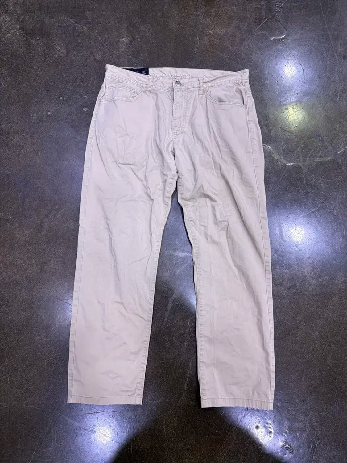 아르마니 익스체인지 스트레이트핏 캐쥬얼 치노팬츠 베이지 34 상품이미지1